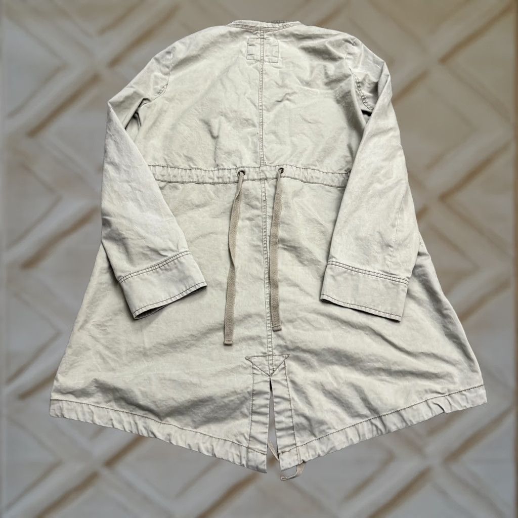 Free People Free People Womens Medium Beige Military Parka Jacket Regimental Toggle Utility Size M / US 6-8 / IT 42-44 - 1 Thumbnail