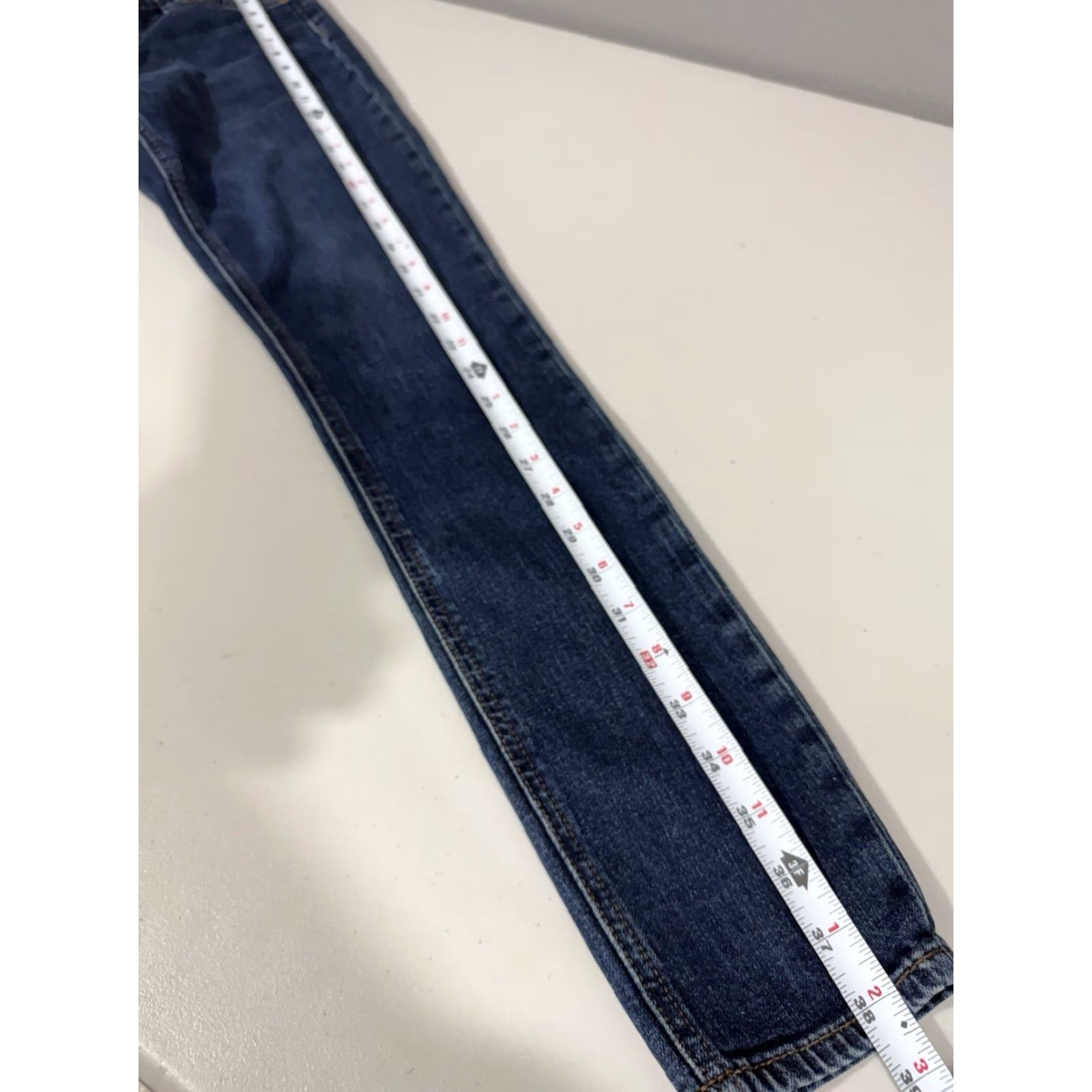 Rag & Bone rag & bone Cate Jeans Womens Skinny Mid Blue 5-Pocket Denim Regular Size 24 Size 42" / US 20 - 4 Thumbnail