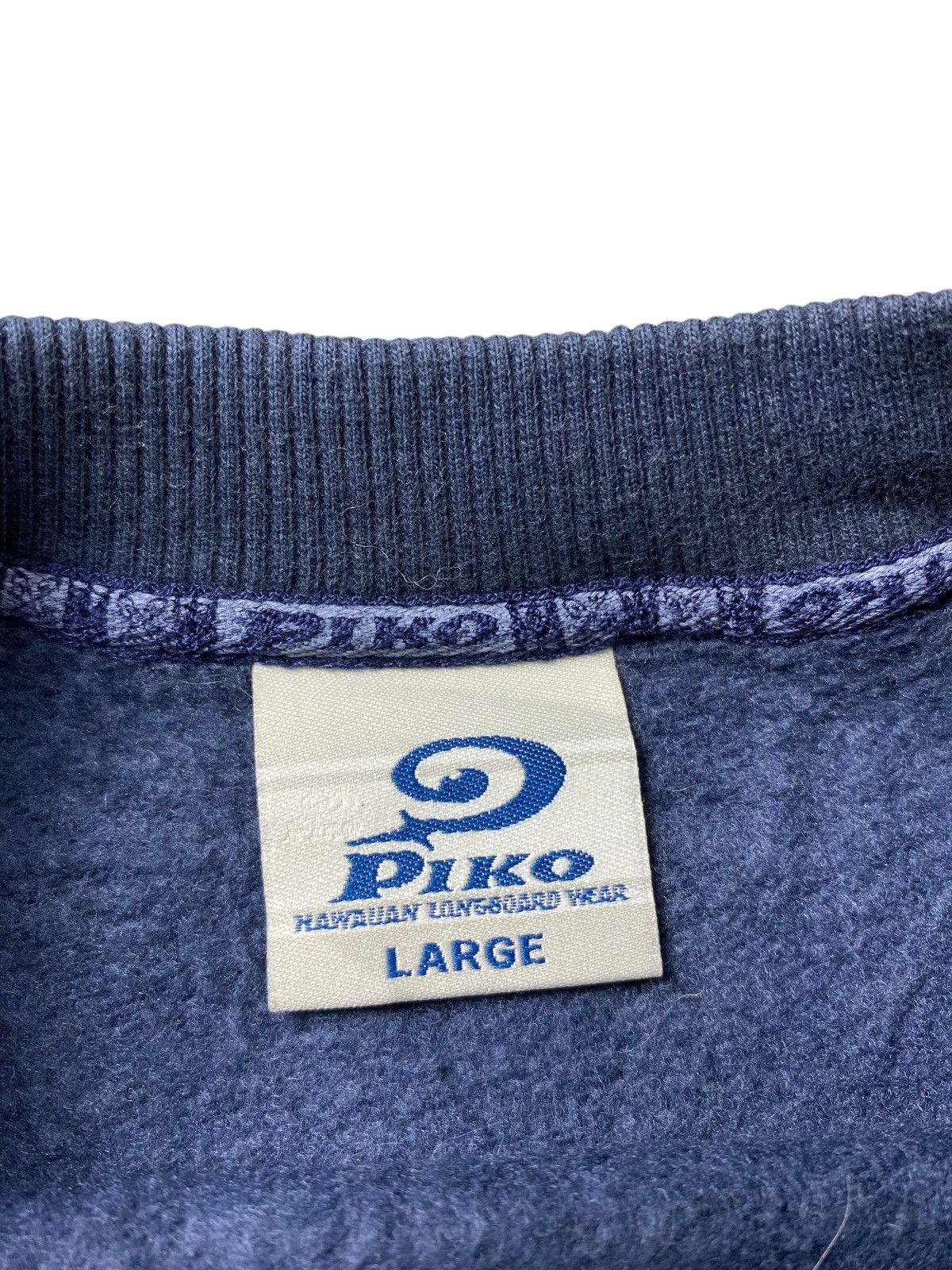 Japanese Brand × Vintage Vintage Piko Sweartshirt Size US L / EU 52-54 / 3 - 5 Thumbnail