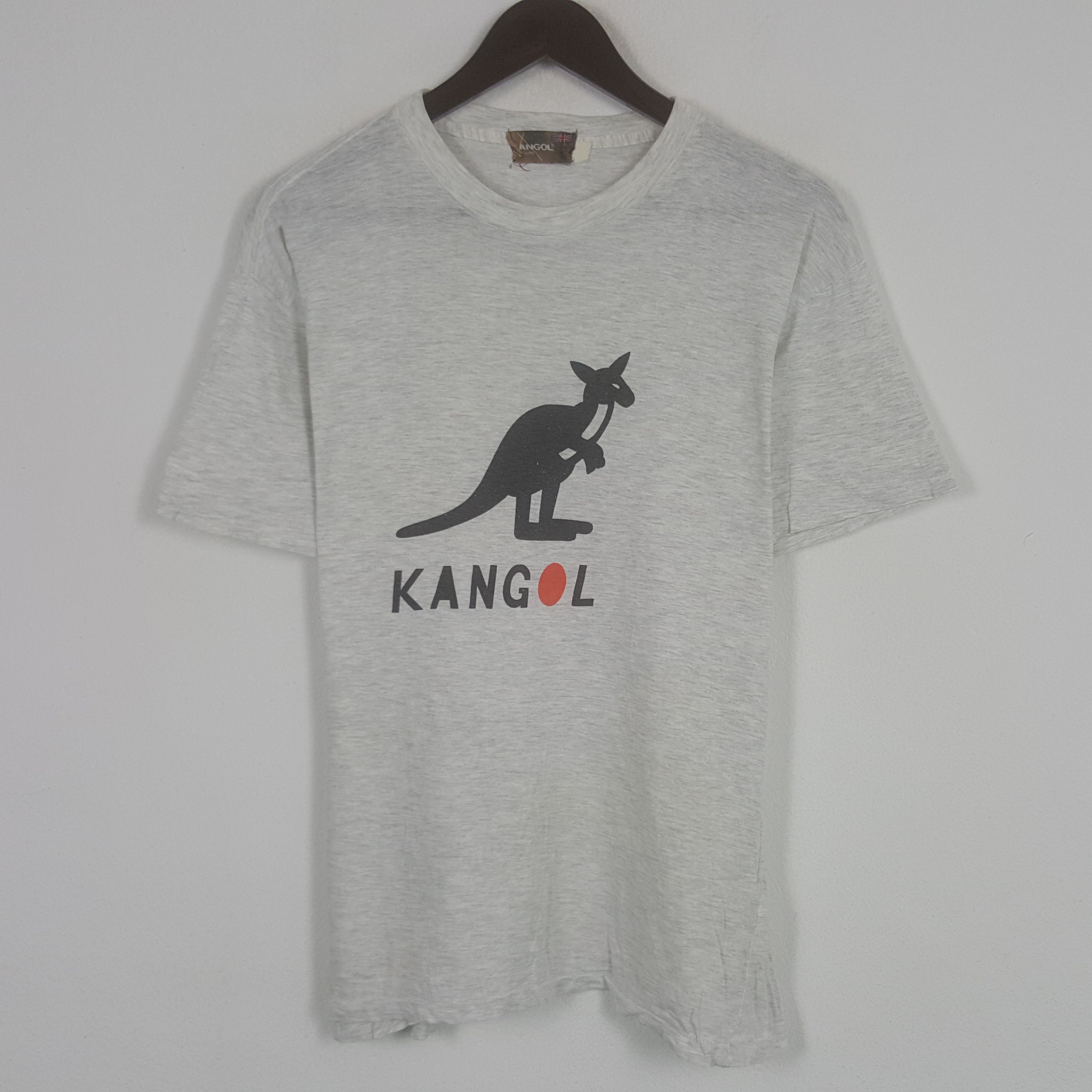 Kangol × Vintage Vintage Kangol Big Logo Tshirt Size US L / EU 52-54 / 3 - 1 Thumbnail