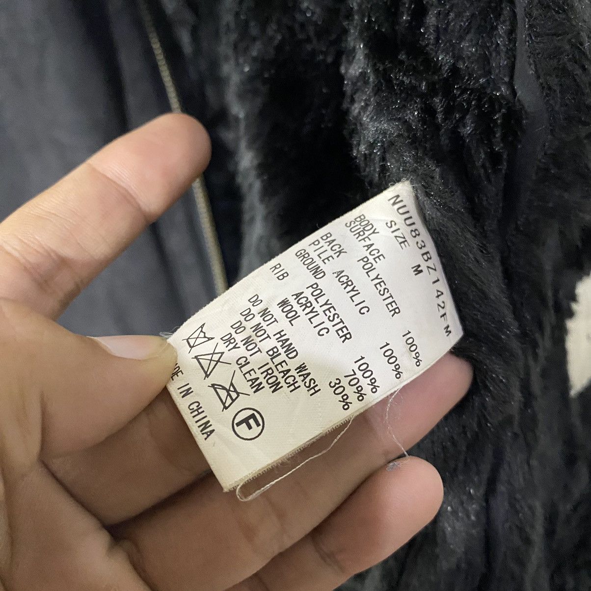 If Six Was Nine 2000s Nano Universe - Biker Fur Suede Shearling Jacket Size US M / EU 48-50 / 2 - 12 Thumbnail