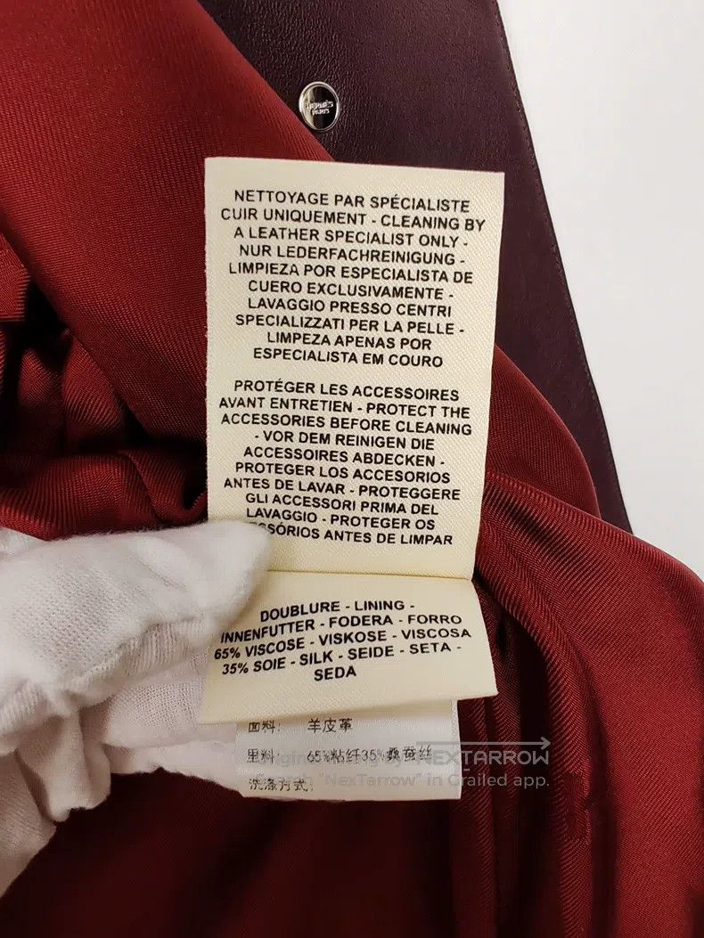 Hermes Hermes Women's Leather Jacket Size XXS / US 00 / IT 34 - 6 Thumbnail