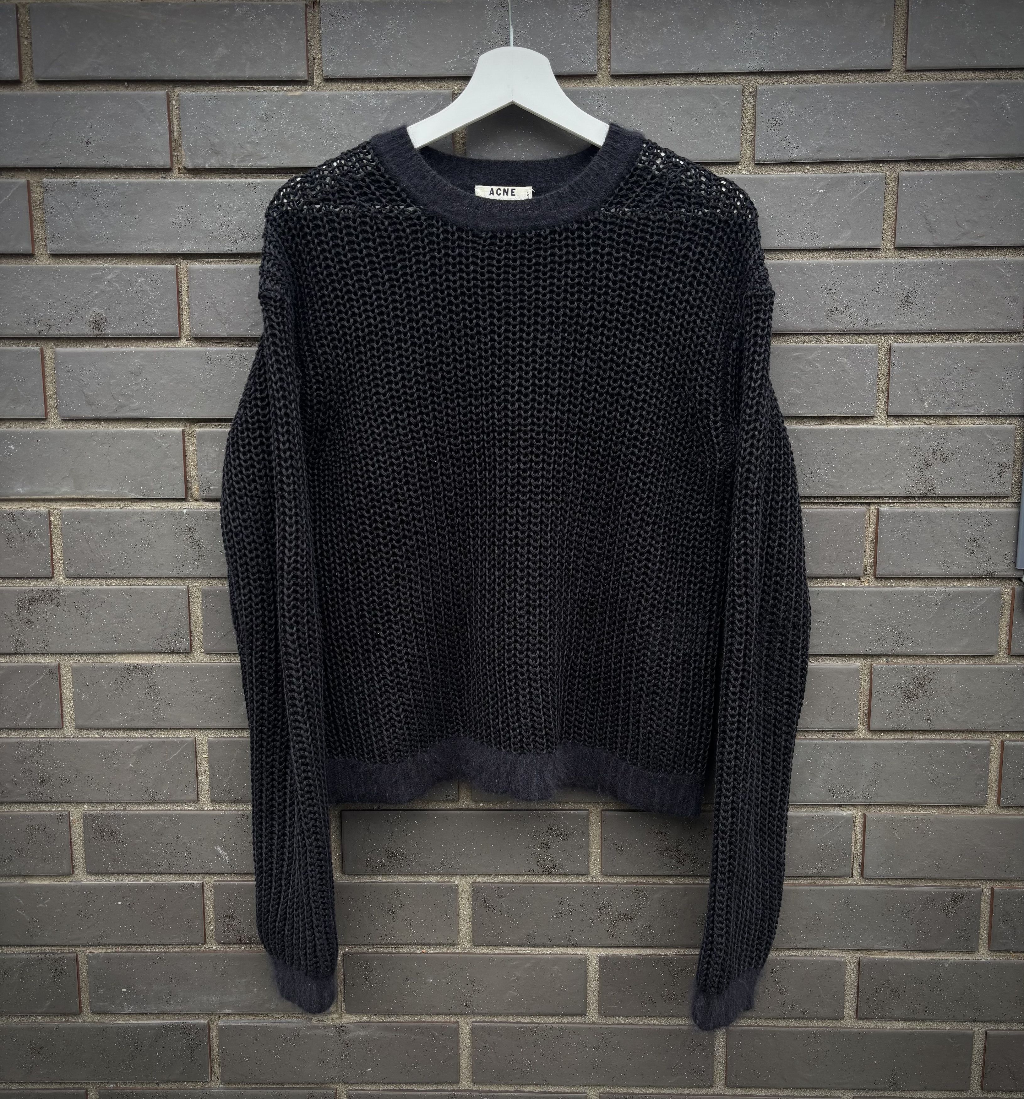 Acne Studios Acne studios ninon linen angora open knit sweater Size US S / EU 44-46 / 1 - 1 Thumbnail