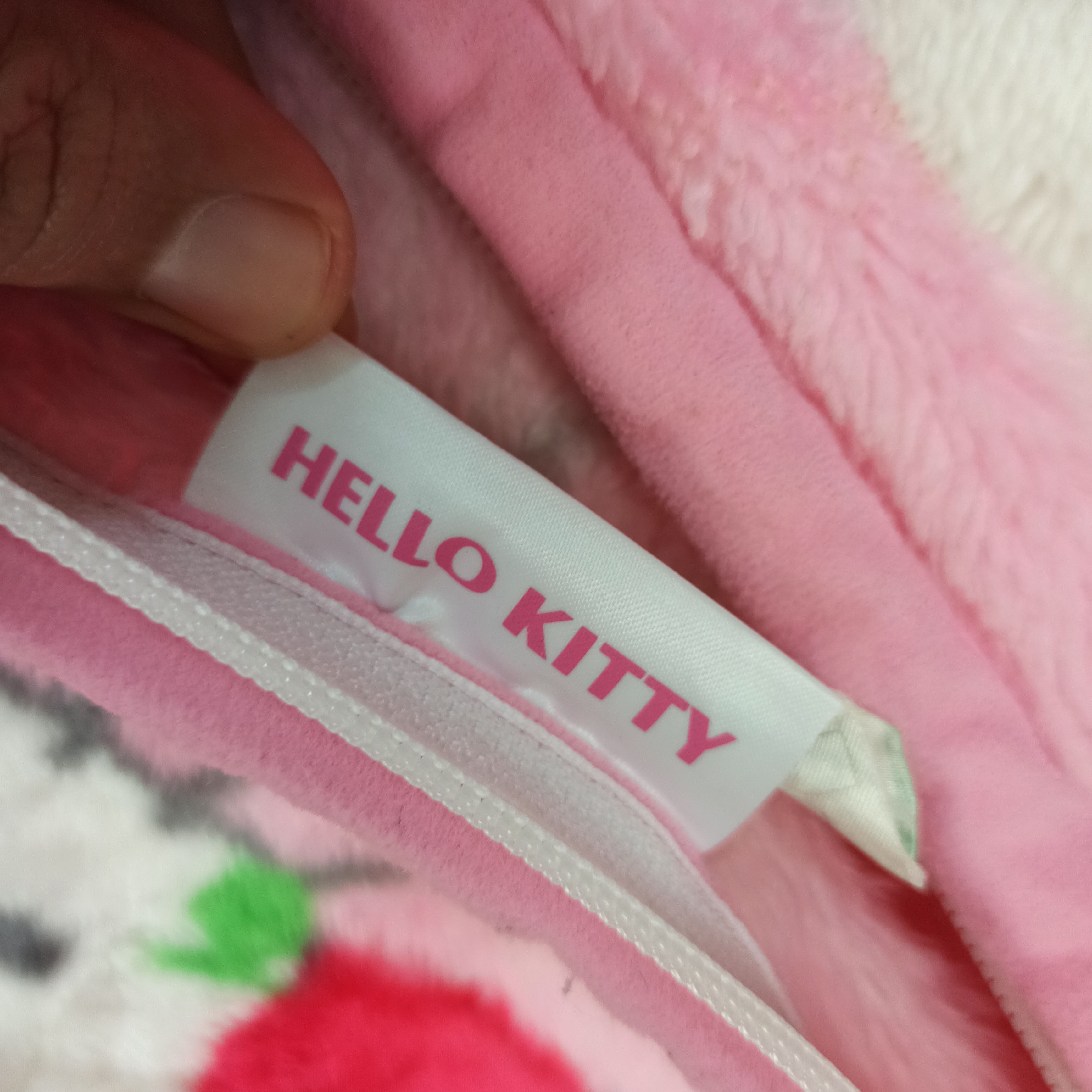 Cartoon Network Vintage Hello Kitty Fleece Fur Long Jacket Made in Japan Size XL / US 12-14 / IT 48-50 - 8 Thumbnail