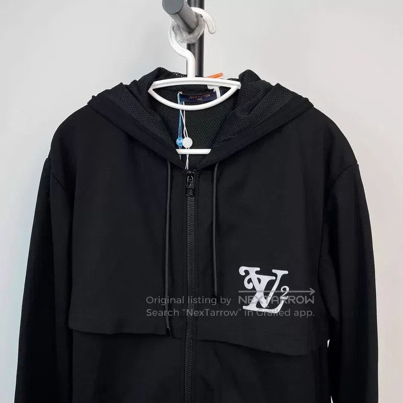 Louis Vuitton Louis Vuitton Nigo reflective logo hooded jacket Size US S / EU 44-46 / 1 - 3 Thumbnail