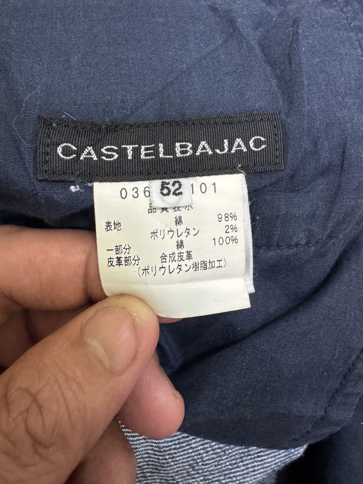 Jean Charles De Castelbajac Jean Charles de Castelbajac Logo Embroidered Jeans Pop Art Size US 36 / EU 52 - 11 Thumbnail