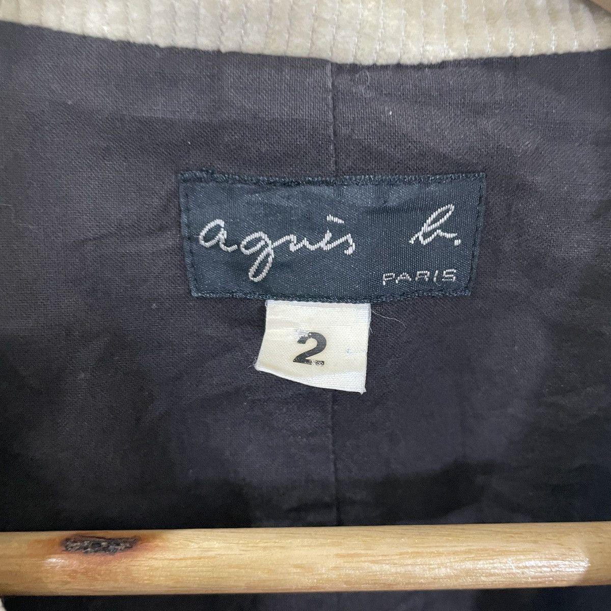 agnes b. Vintage Agnes B. Corduroy Jacket Size L / US 10 / IT 46 - 5 Thumbnail