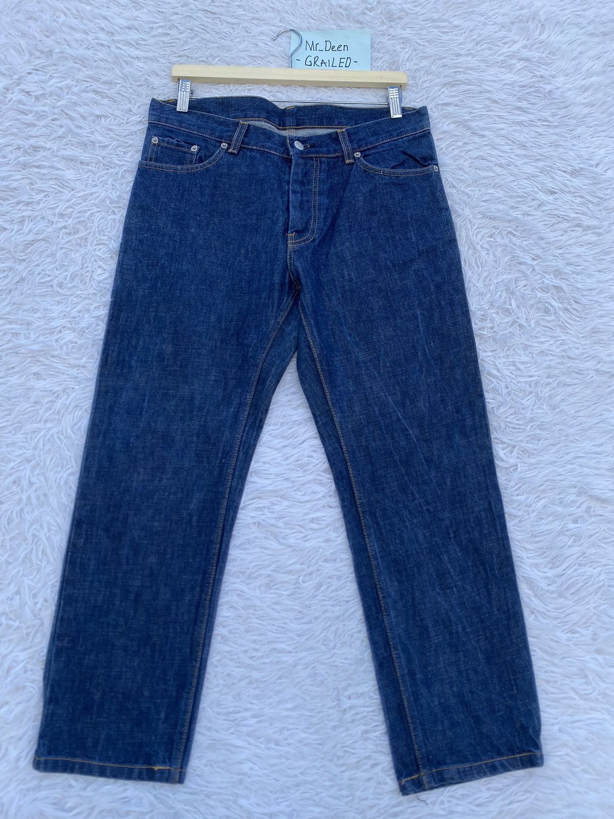 Helmut Lang Rare Helmut Lang Classic Raw Denim Produced 1999 Size US 32 / EU 48 - 4 Thumbnail