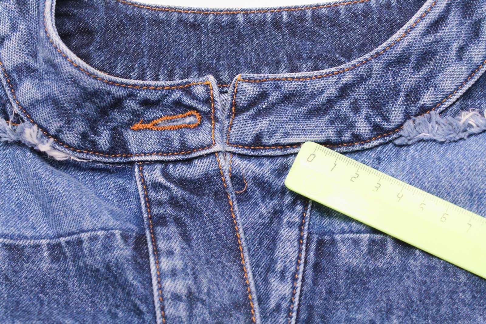 Sandro SANDRO Briac Jacket Women's (EU) 36 Denim Striped Patchwork Size S / US 4 / IT 40 - 9 Thumbnail