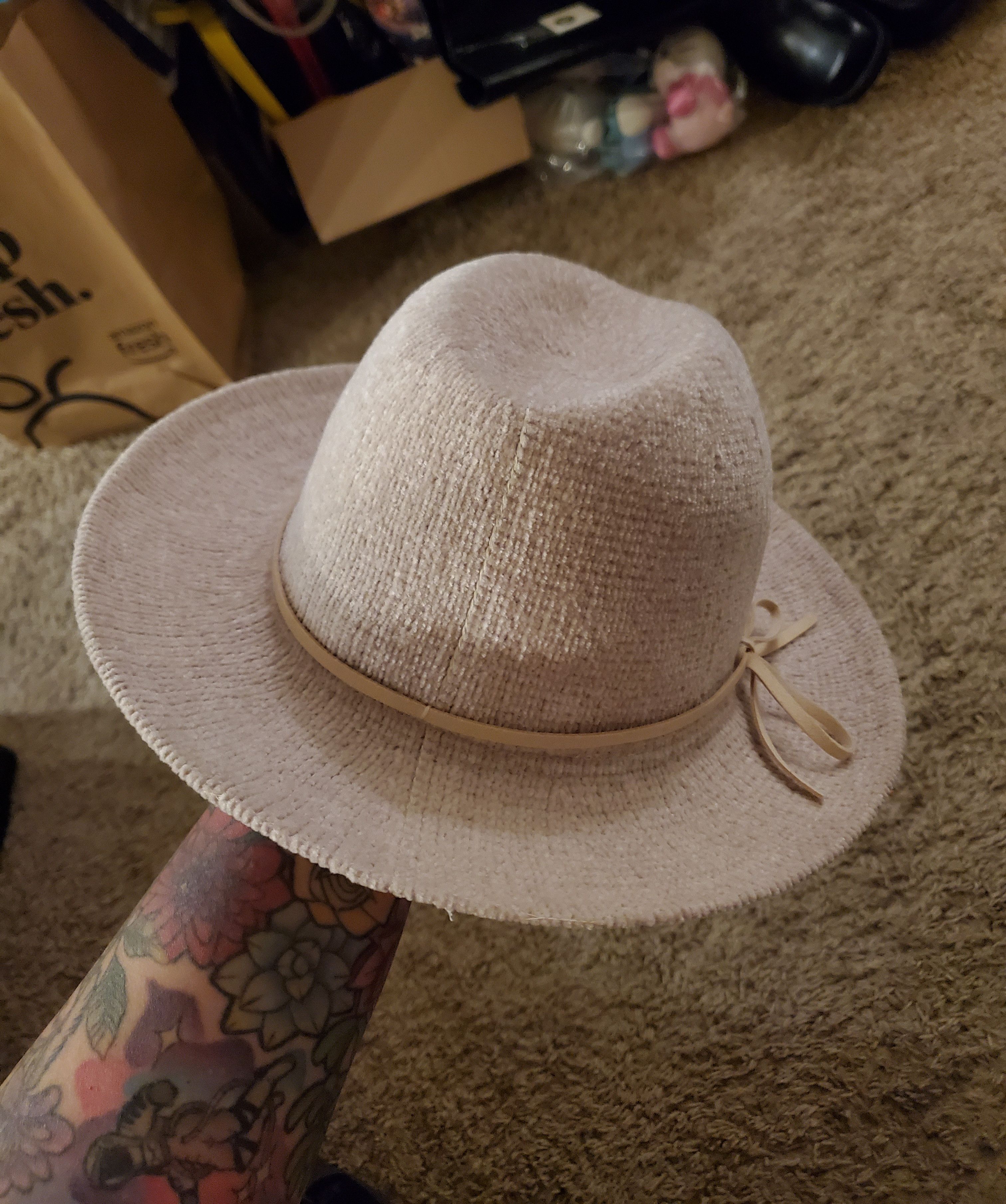 Other Soft Cream Fedora Size ONE SIZE - 5 Thumbnail