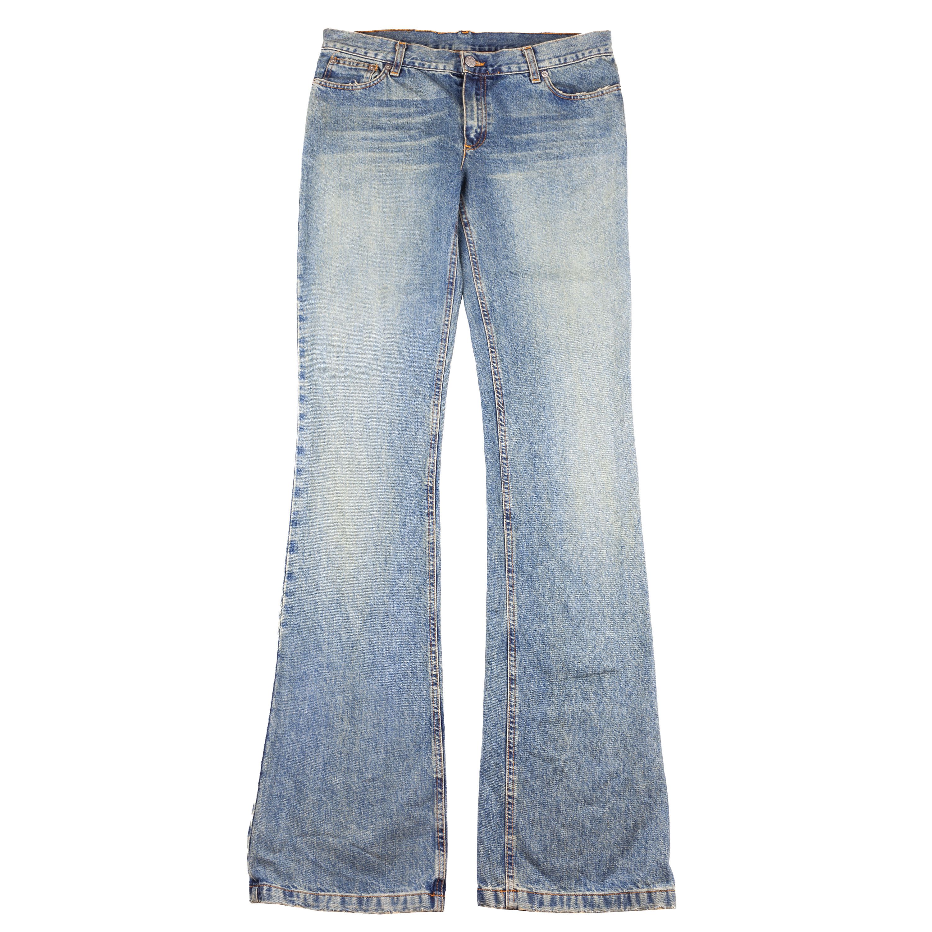 John Richmond × Richmond Denim Richmond Vintage Printed Jeans (L) Size 32" / US 10 / IT 46 - 2 Thumbnail