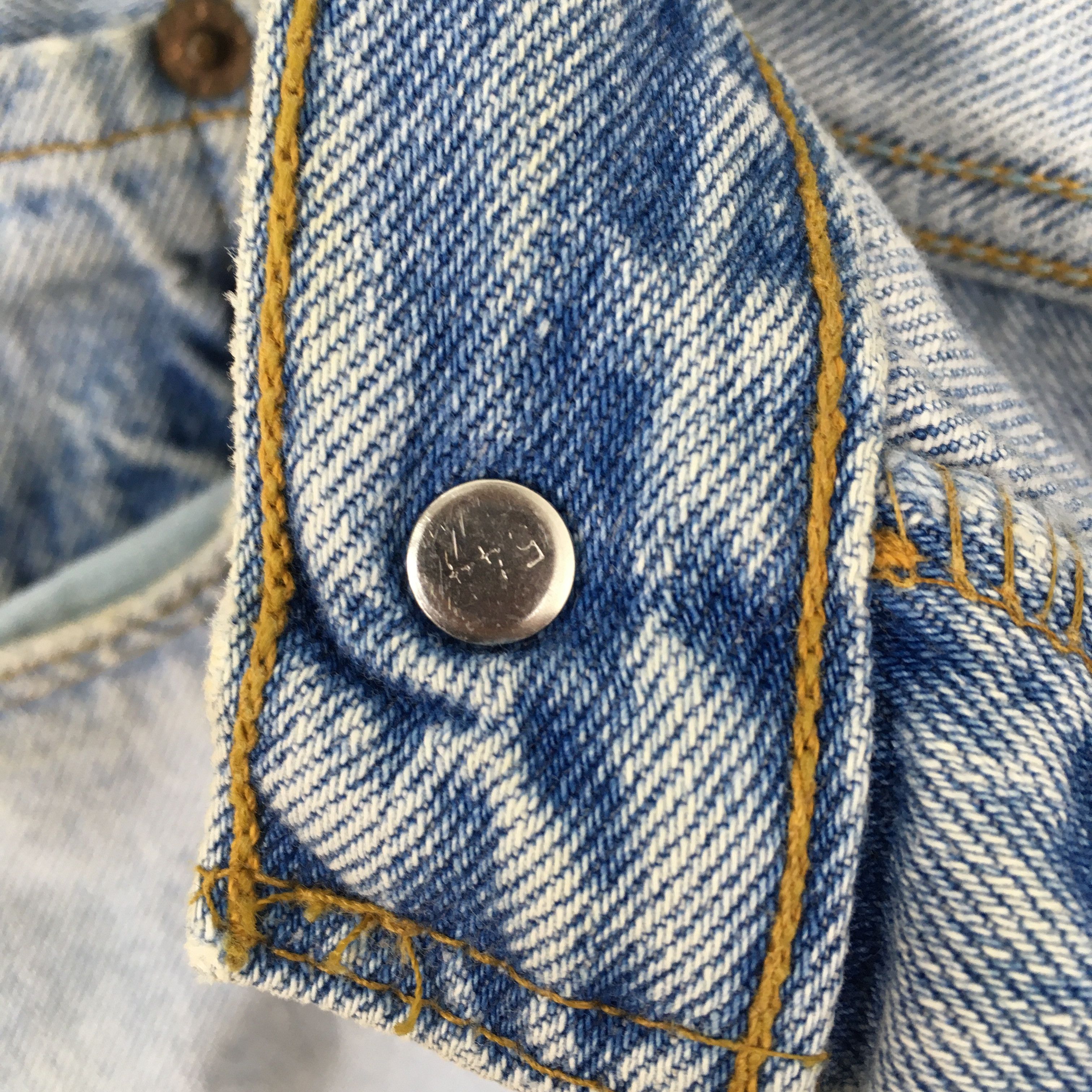 Levi's Size 30x31.5 Vintage 90s Levi's 501 Stonewash Jeans S1875 Size 30" / US 8 / IT 44 - 7 Thumbnail
