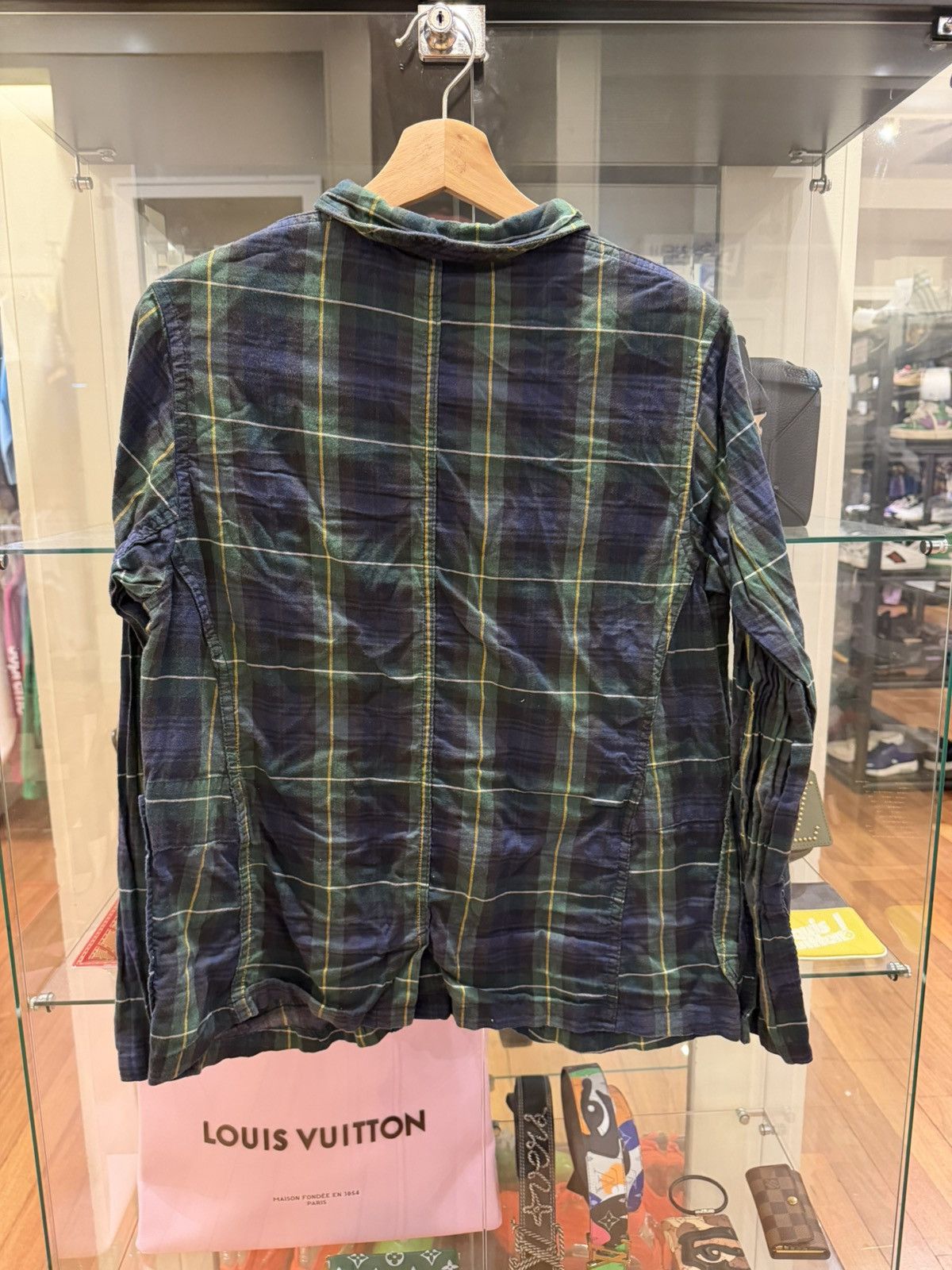 Kapital Kapital Plaid Button Down Shirt - Blue Green Size US S / EU 44-46 / 1 - 2 Thumbnail