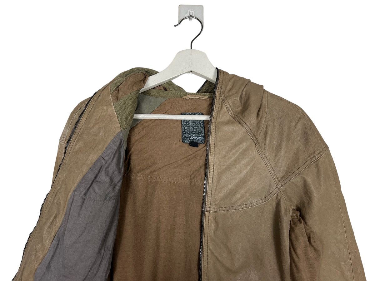 Designer 🔥 BROGDEN HYBRID LEATHER JACKET Size US S / EU 44-46 / 1 - 11 Thumbnail