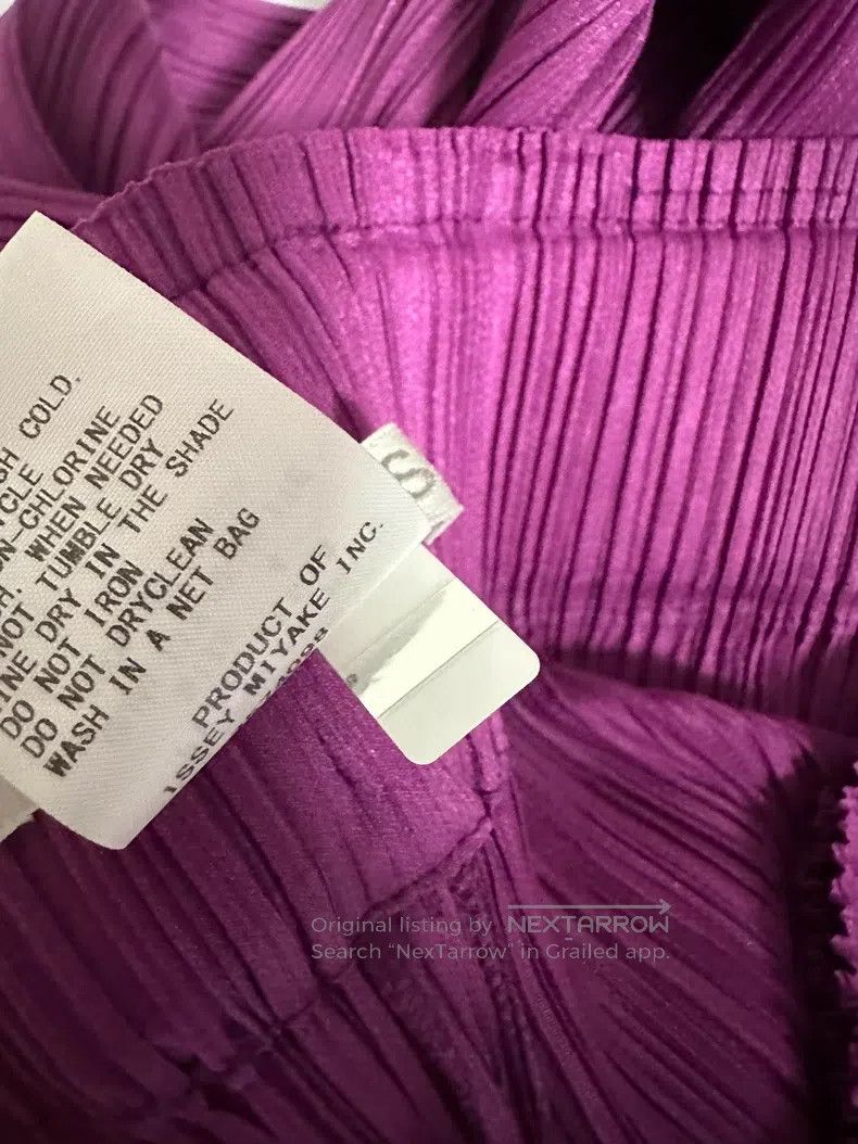 Issey Miyake Issey Miyake Purple Pants Size 26" / US 2 / IT 38 - 3 Thumbnail