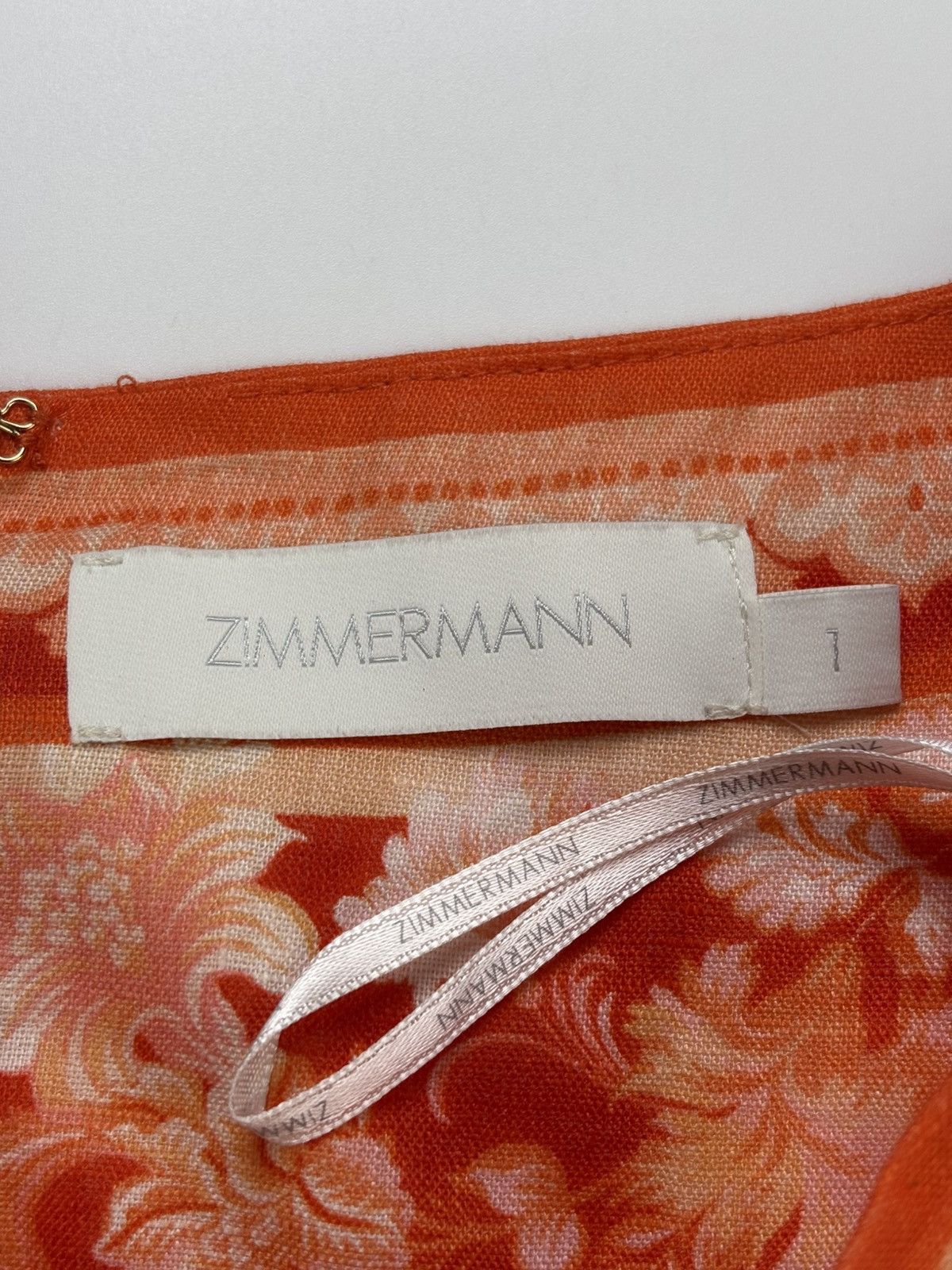 Zimmermann Zimmermann Linen Lyre Yoke Midi Skirt Size 28" / US 6 / IT 42 - 7 Thumbnail
