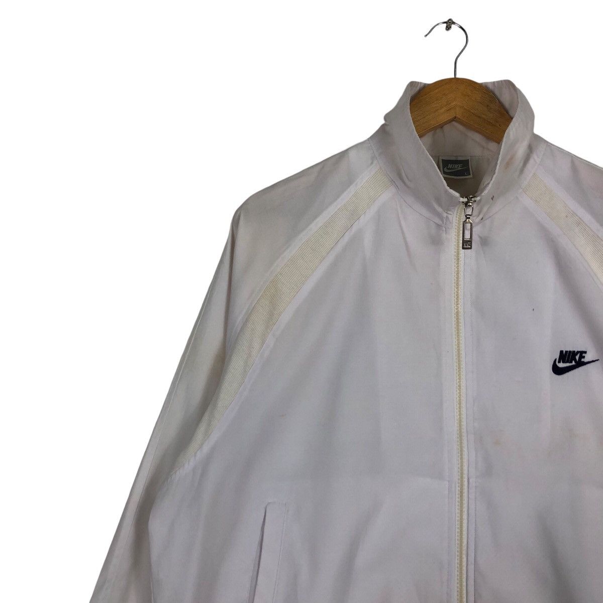 Japanese Brand × Nike × Vintage Vintage Nike Sweater Jacket Windbreaker Japan Production Size US L / EU 52-54 / 3 - 6 Thumbnail