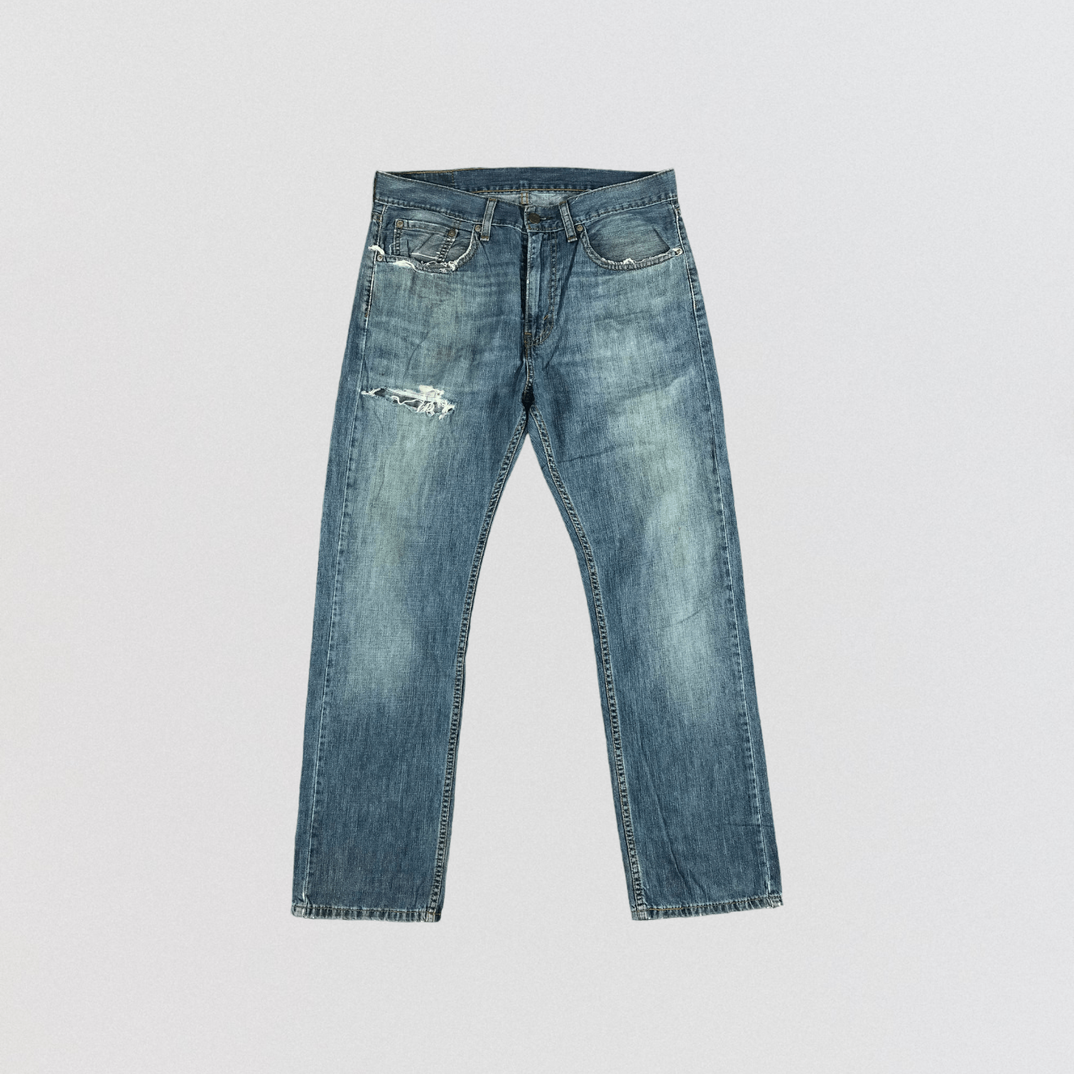 Levi's × Vintage Vintage Blue Wash Levis 505 Jeans-JM2619 Size US 34 / EU 50 - 1 Thumbnail