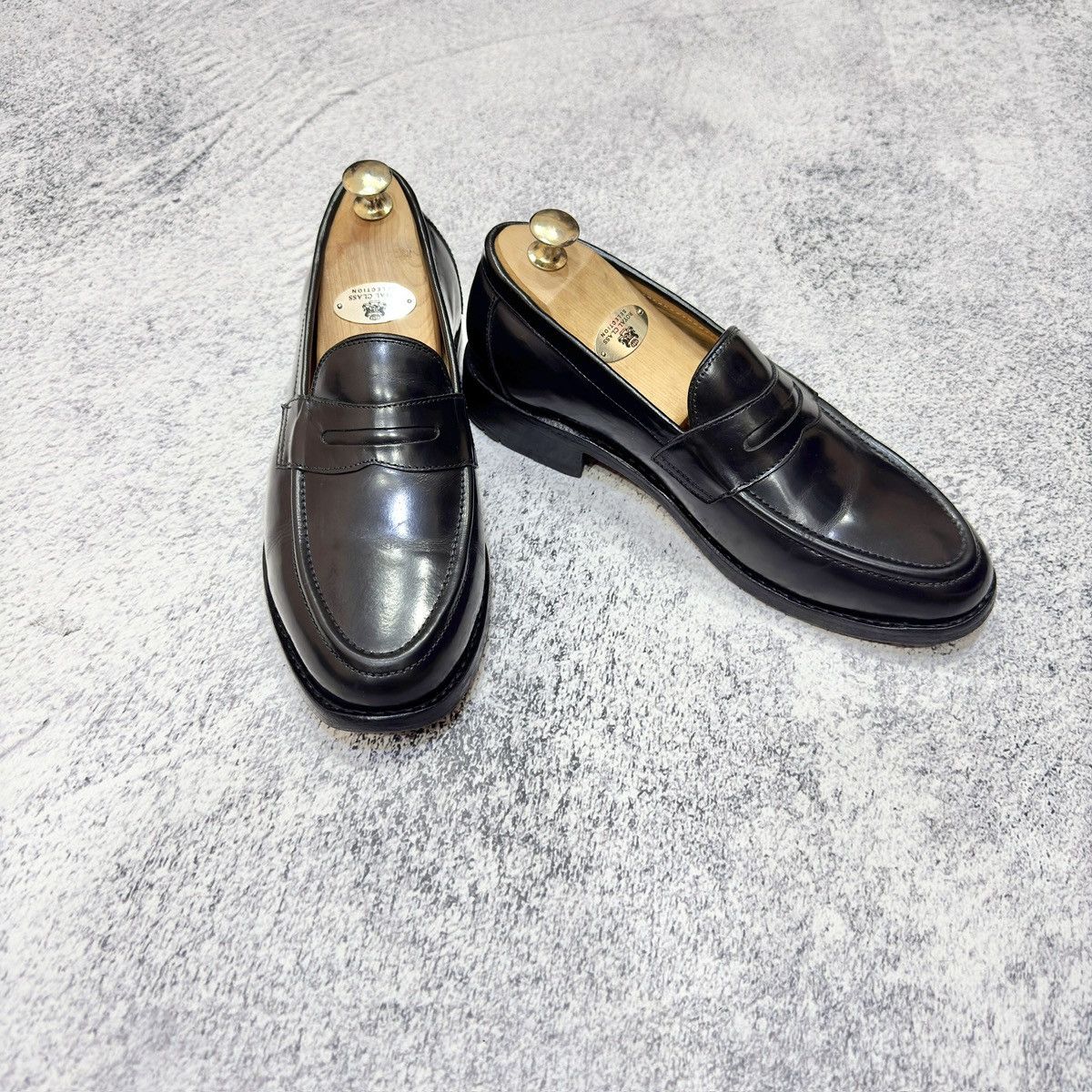 Designer × Handmade Samuel Windsor Penny Loafers US9 UK8 EU42 Size US 9 / EU 42 - 3 Thumbnail