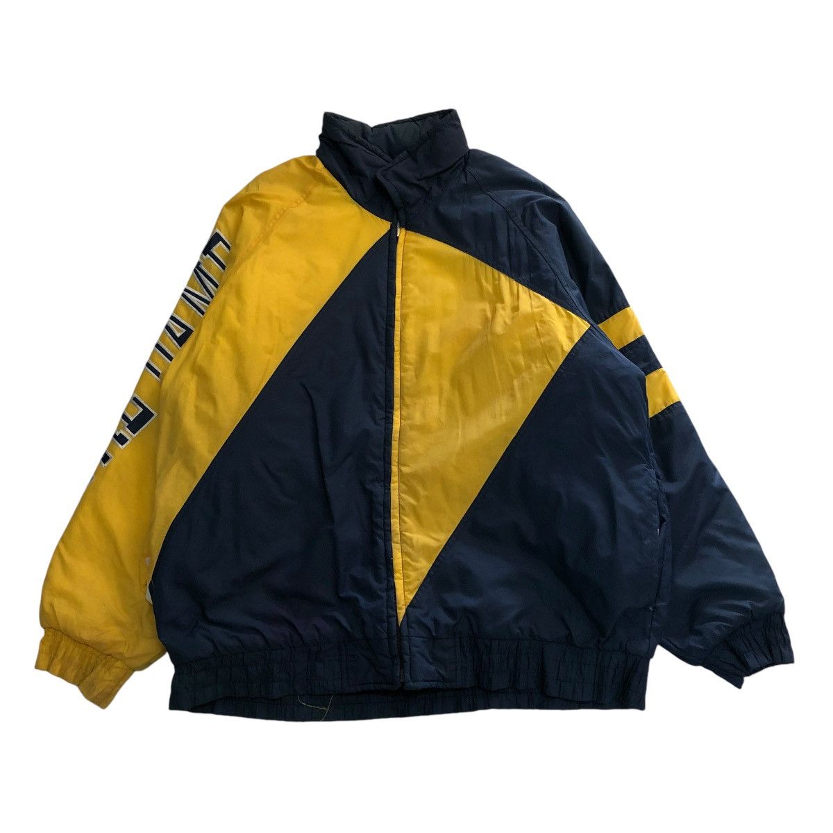 Japanese Brand 🔥VINTAGE BOMBER JACKET NOTRE DAME FIGHTING IRISH BIG LOGO Size US L / EU 52-54 / 3 - 2 Thumbnail