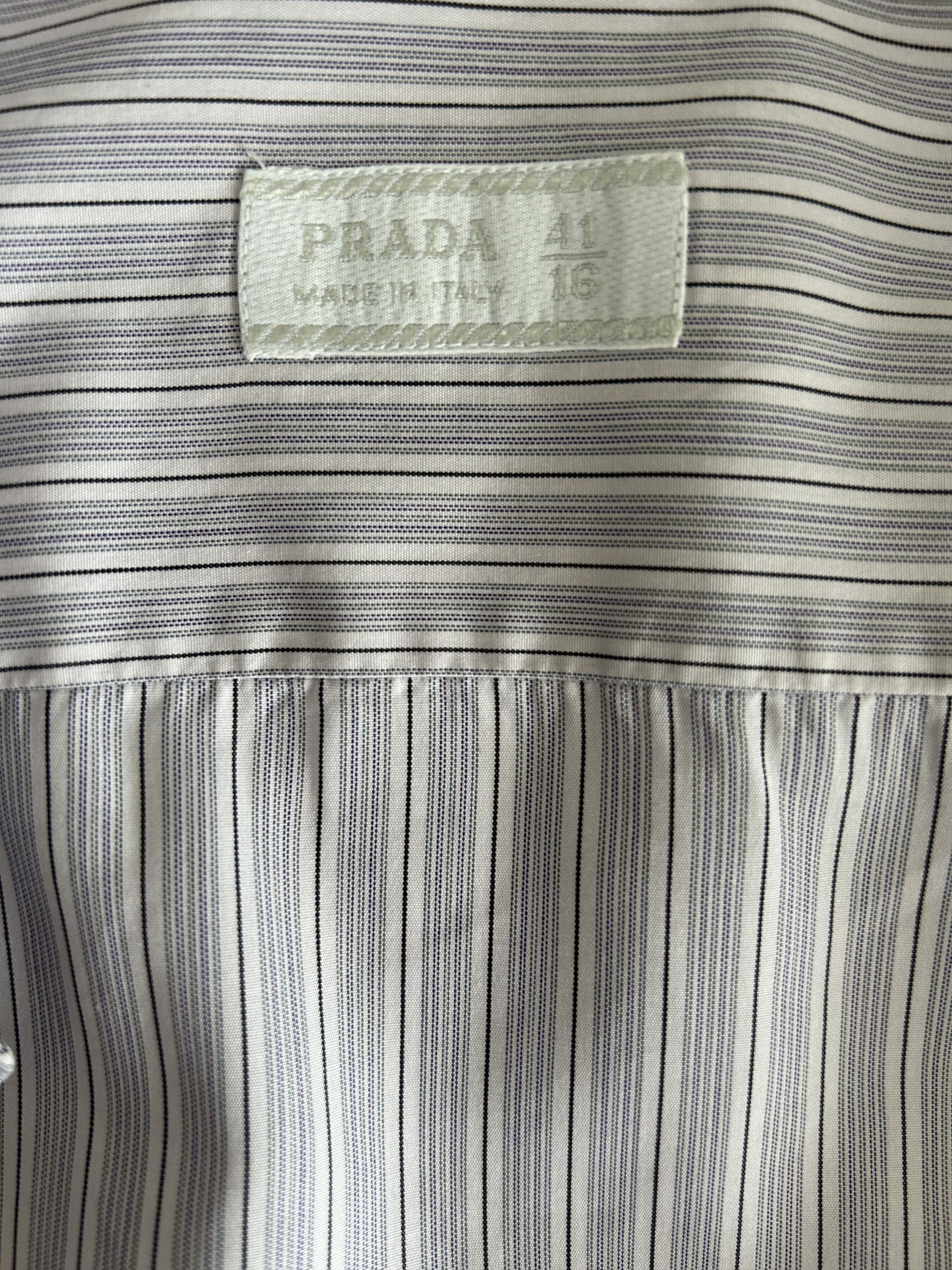 Prada Prada Fine Striped Size US L / EU 52-54 / 3 - 7 Thumbnail