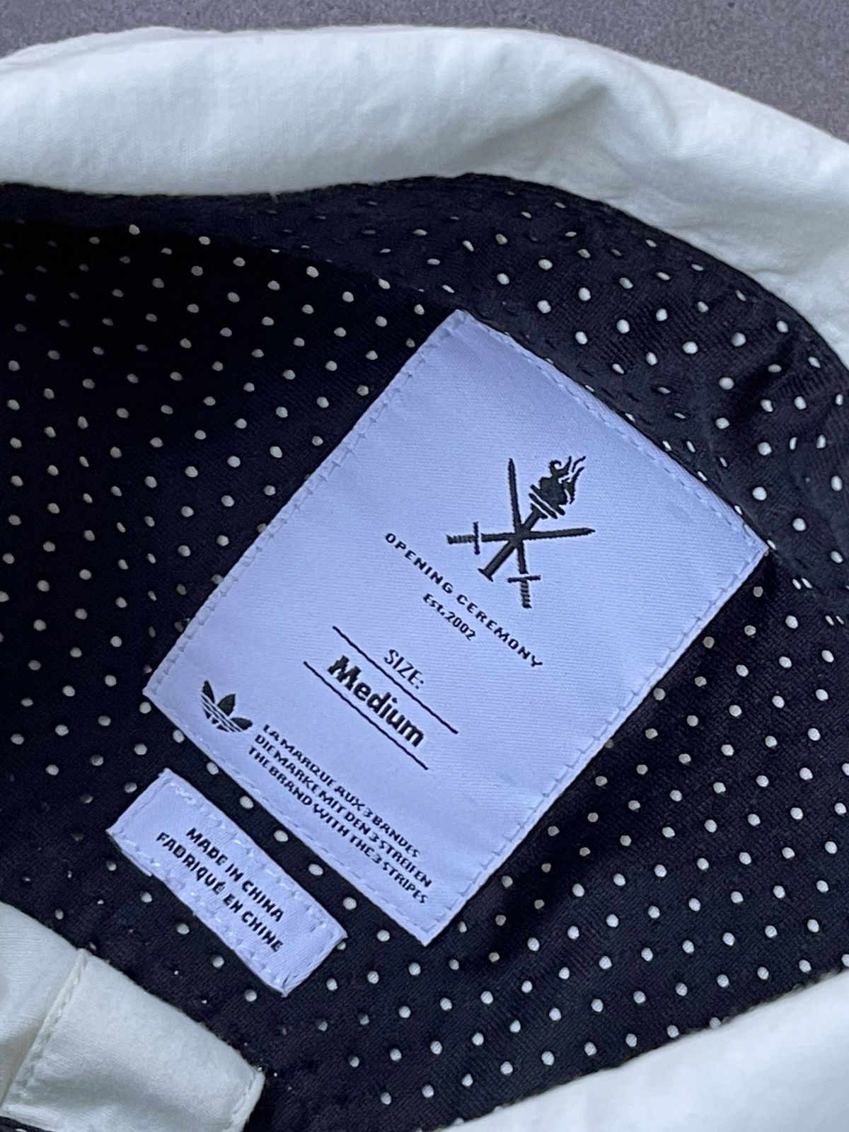Opening Ceremony SS13 Adidas X Openning Ceremony Stripped Cream Shirt Size US M / EU 48-50 / 2 - 14 Thumbnail