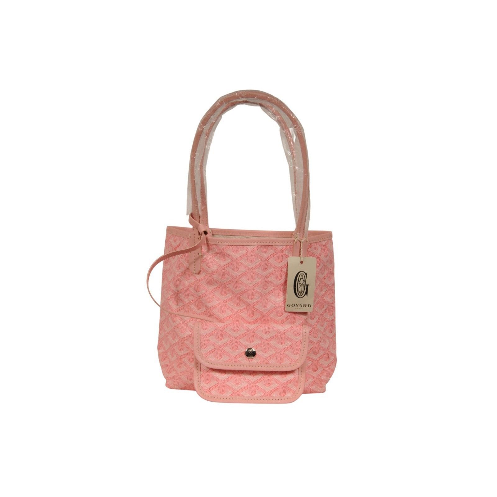 Goyard Mini Anjou Tote Bag Pink Goyardine Reversible Canvas Size ONE SIZE - 20 Thumbnail