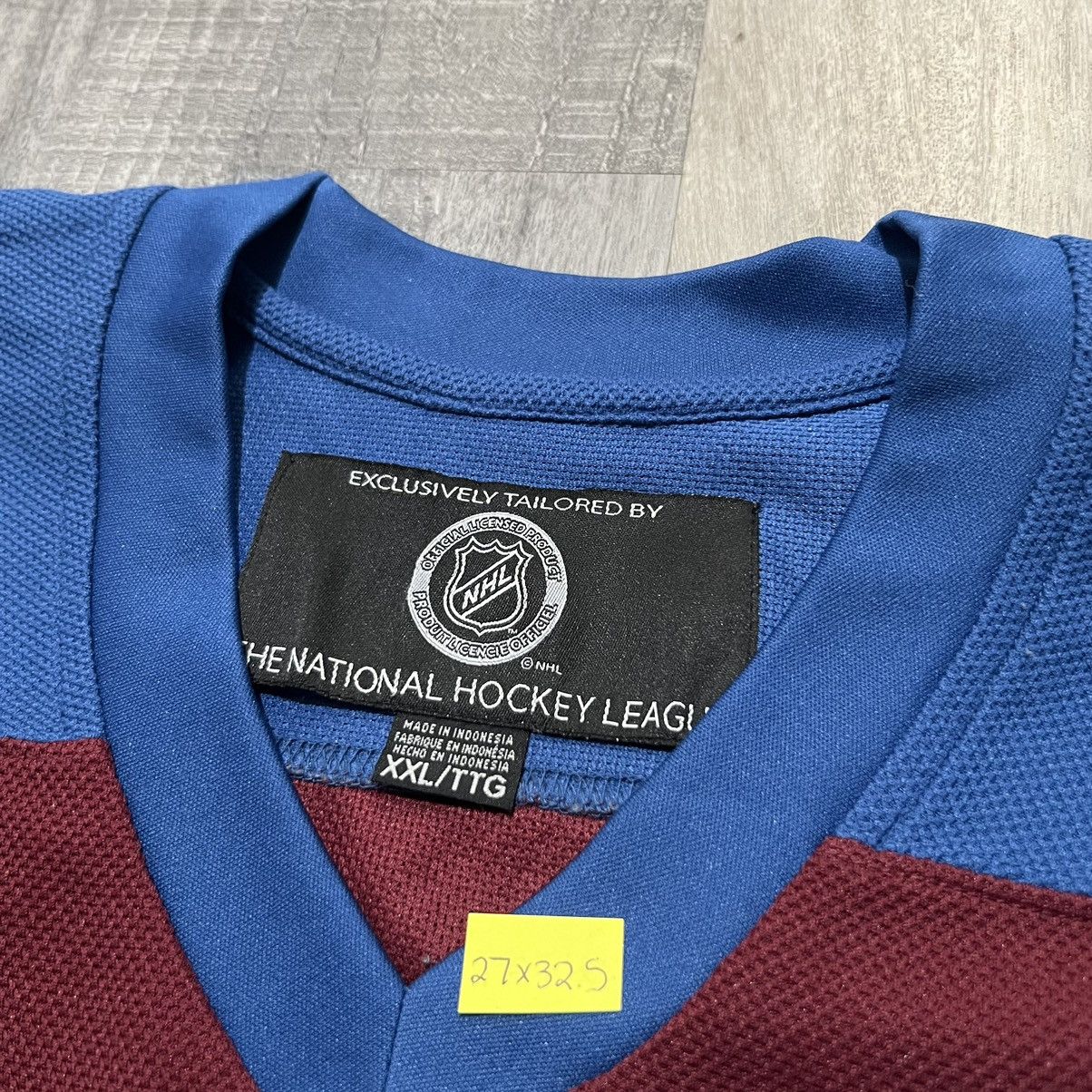 NHL Colorado Avalanche NHL Adult Hockey Sportswear Jersey Size US XXL / EU 58 / 5 - 3 Thumbnail