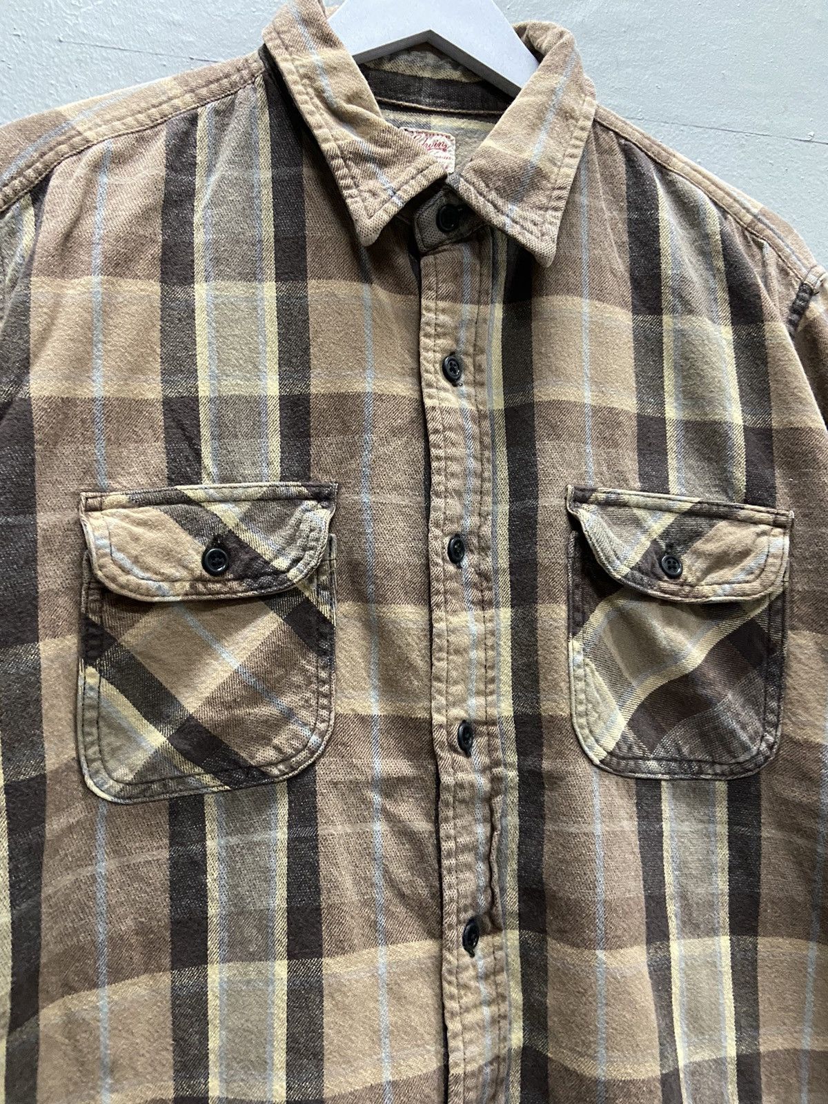 Edwin VINTAGE EDWIN DOUBLE POCKET PLAID FLANNEL Size US L / EU 52-54 / 3 - 4 Thumbnail