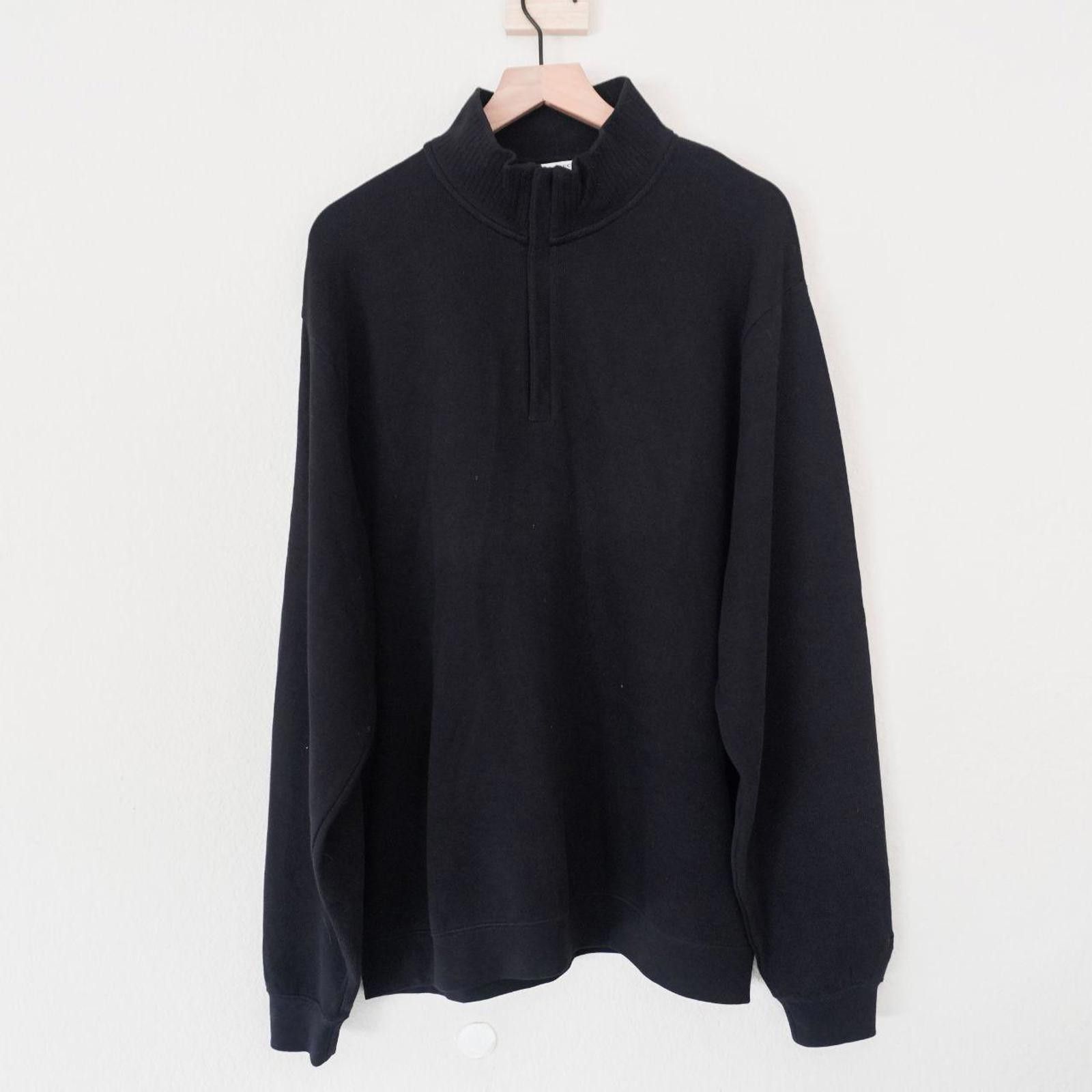 Cutter & Buck Cutter & Buck Sweater Men's XL Black 1/4 Zip 100% Cotton Size US XL / EU 56 / 4 - 1 Thumbnail