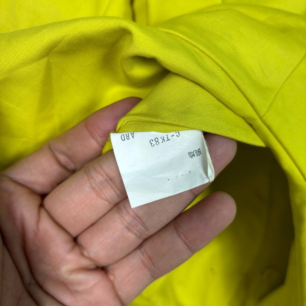 Yves Saint Laurent Vintage YSL Yellow Peplum Blazer Jacket 80s 90s M Size M / US 6-8 / IT 42-44 - 9 Thumbnail