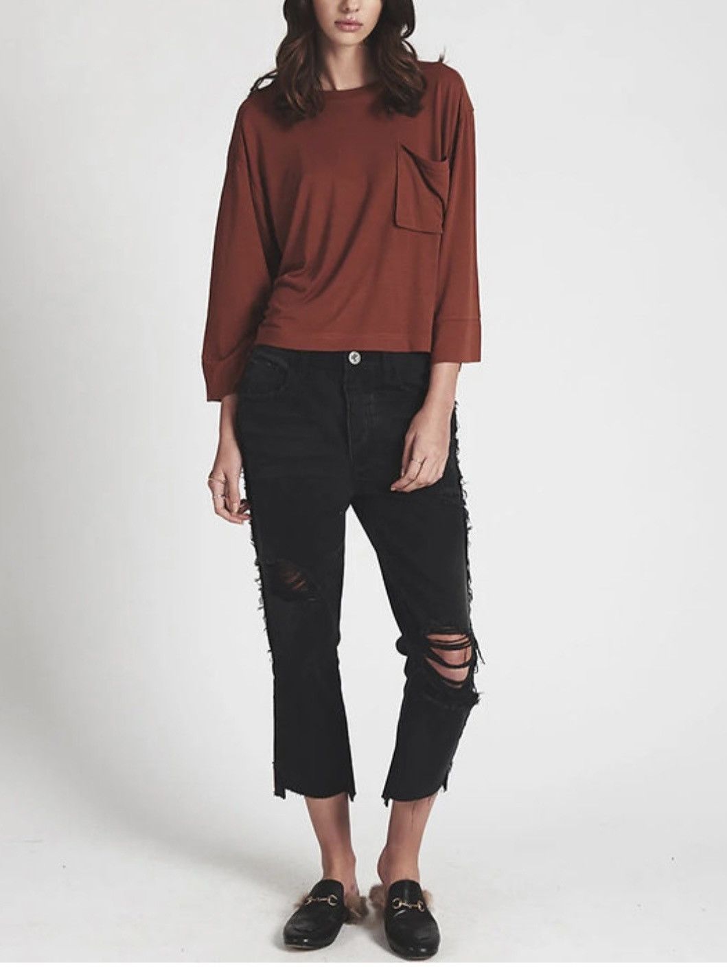 One Teaspoon One Teaspoon Hooligans Low Waist Relaxed Straight Leg Denim Size 26" / US 2 / IT 38 - 2 Thumbnail