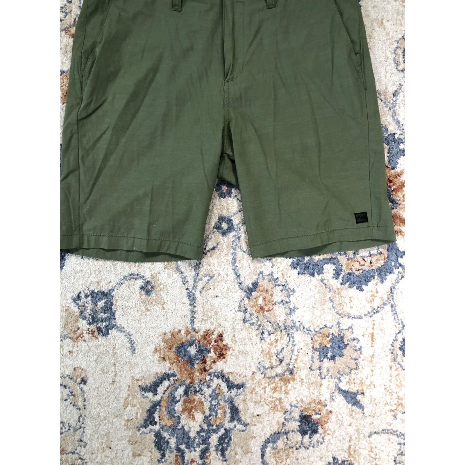 Billabong Billabong Shorts Mens 34 Green Stretch Chino 10 Inseam Casual Walkshort Summer Size US 34 / EU 50 - 5 Thumbnail