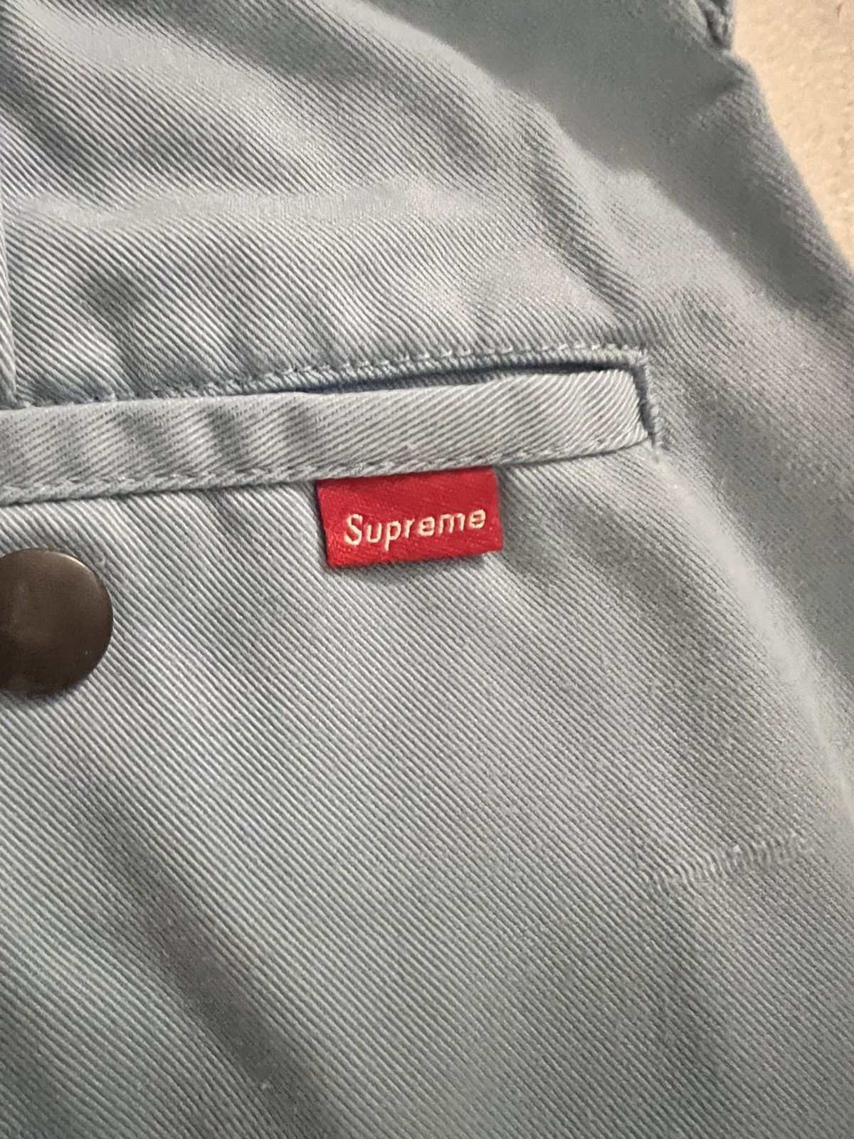 Supreme Supreme Blue Pants Size US 32 / EU 48 - 5 Thumbnail