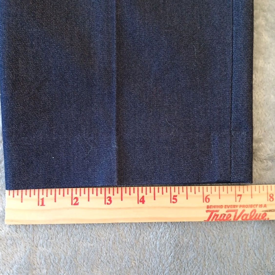 Talbots Talbots Dress Pants Womens Size 14 Blue Cotton Blend Twill Pockets 37x29.5 Dress Pants Womens Navy Blue Cotton Blend Twill Front Pockets 37x29.5 Size 36" / US 14 / IT 50 - 5 Thumbnail