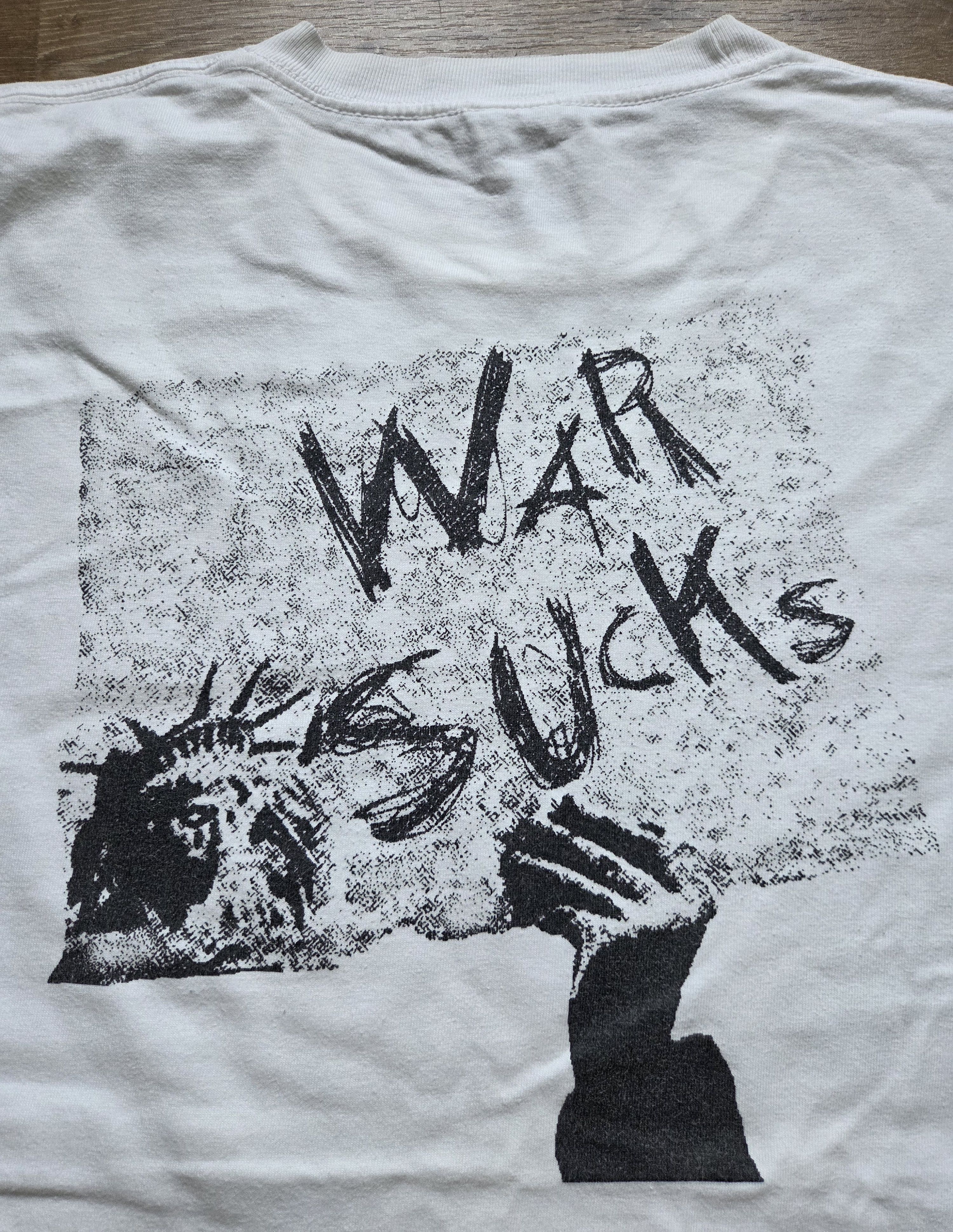 Band Tees Vintage Punk Rock Band Husking Bee F*ck Bush War Sucks Shirt Size US XL / EU 56 / 4 - 5 Thumbnail