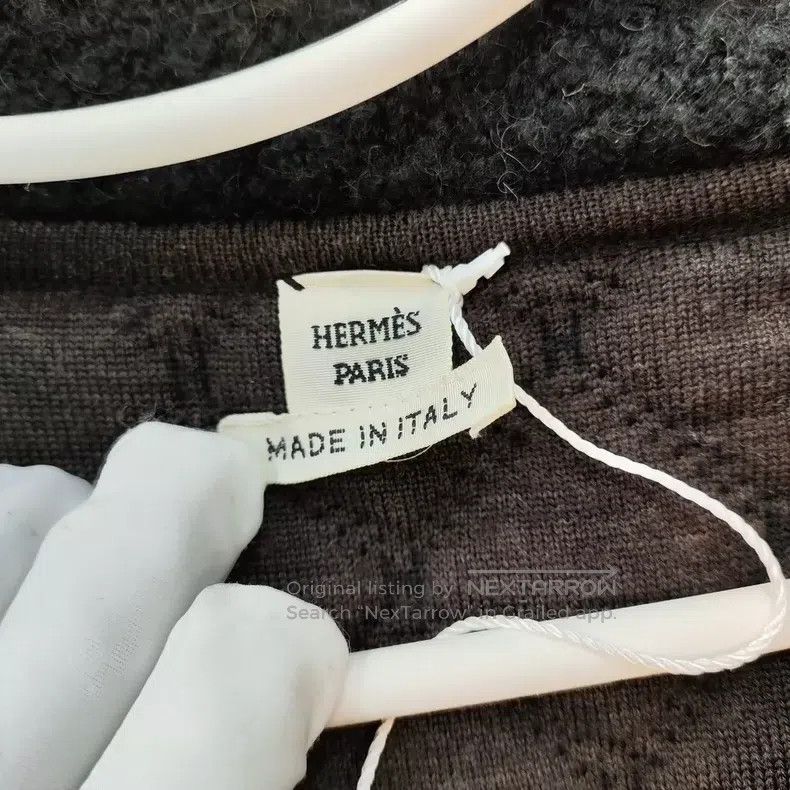 Hermes Hermes Small Alpaca Vest Shawl Size XS / US 0-2 / IT 36-38 - 3 Thumbnail