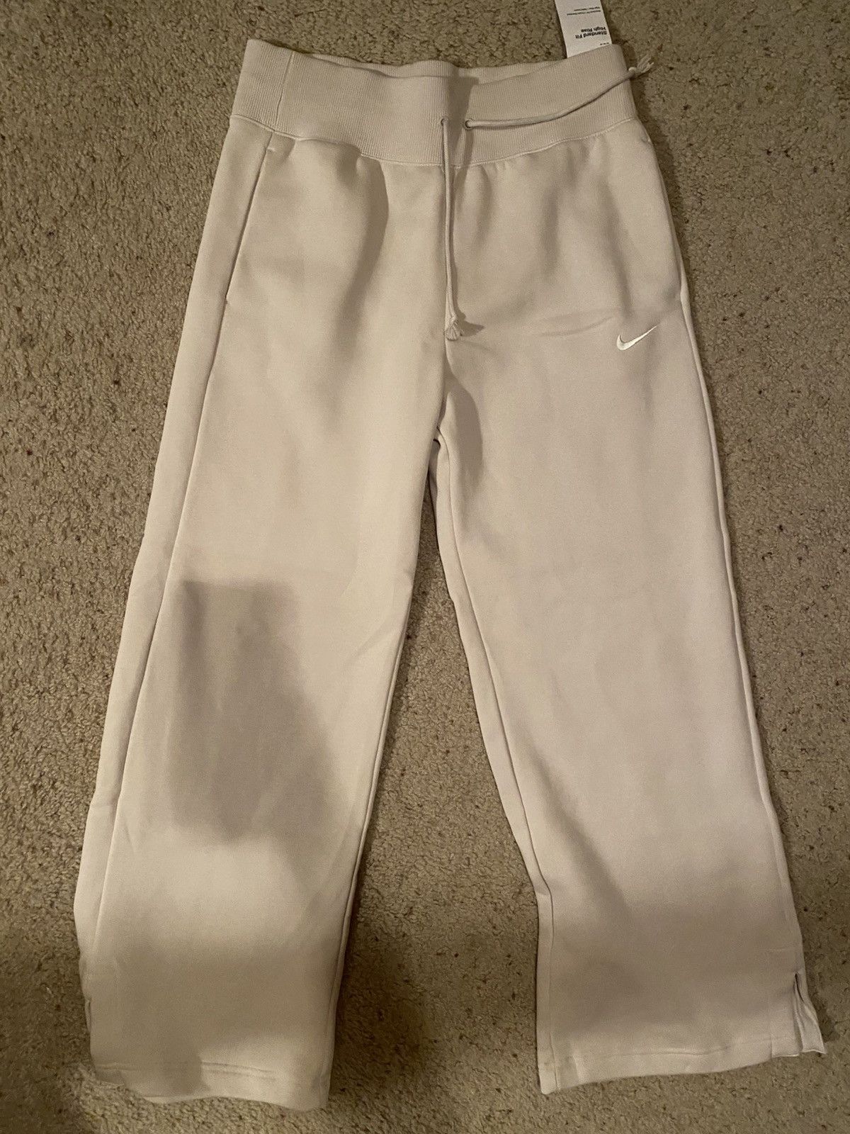 Nike Cream Wide Leg Sweatpants