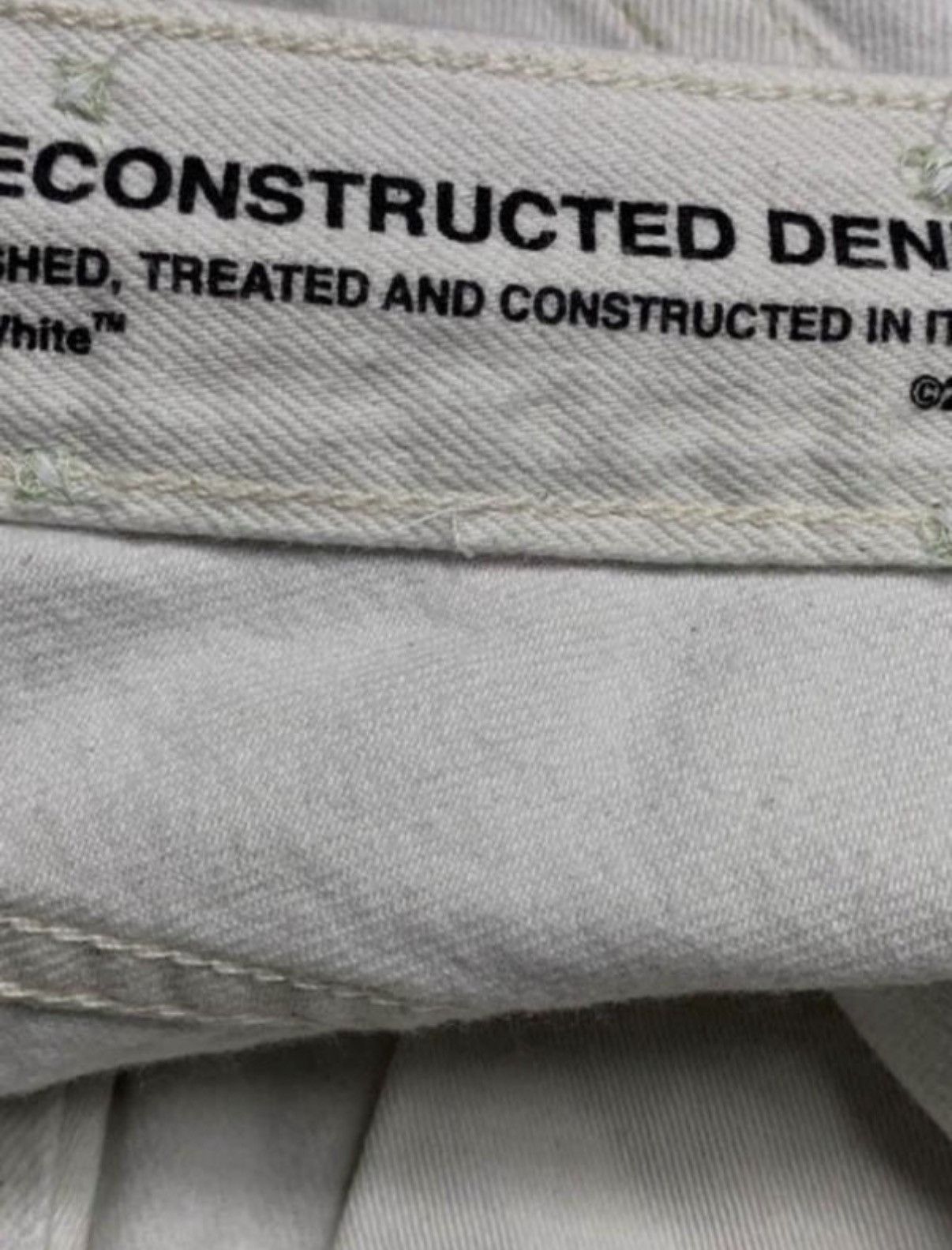 Off-White Off-White cotton denim bermuda shorts Size US 32 / EU 48 - 3 Thumbnail