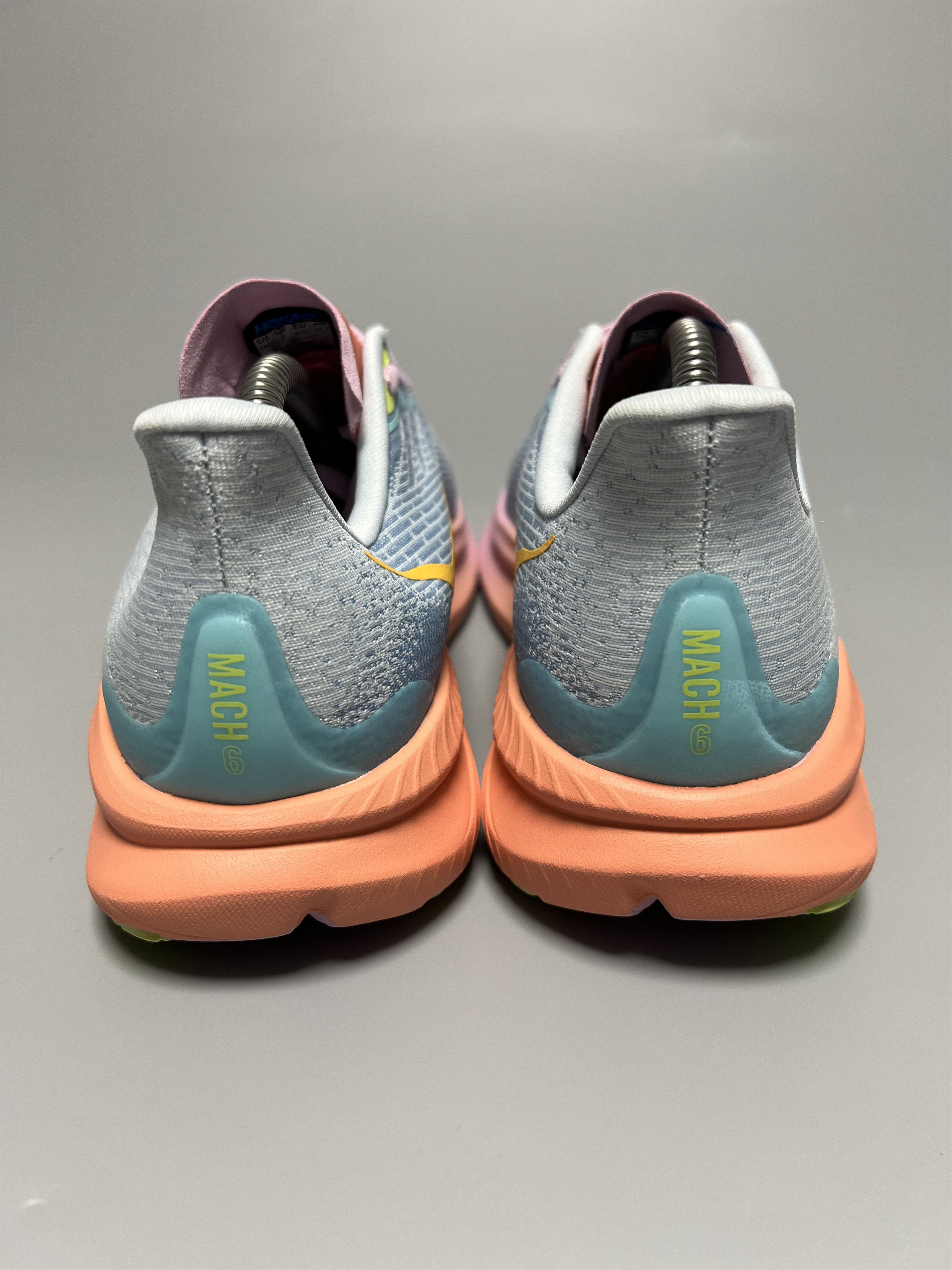 Hoka Hoka One One Mach 6 Women's Running Shoes 1147810-ISK Size US 8.5 / IT 38.5 - 3 Thumbnail
