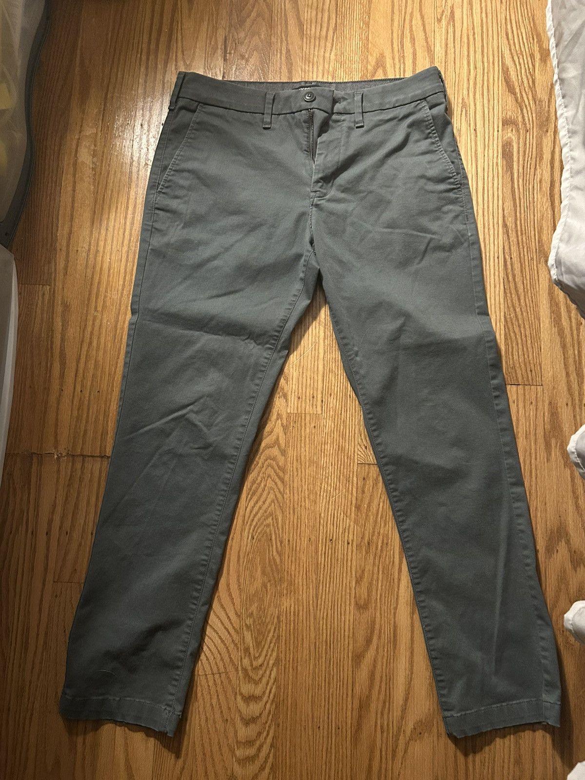 Express Express Sage Stretch Cotton-Blend Suit Pant Size US 30 / EU 46 - 2 Thumbnail