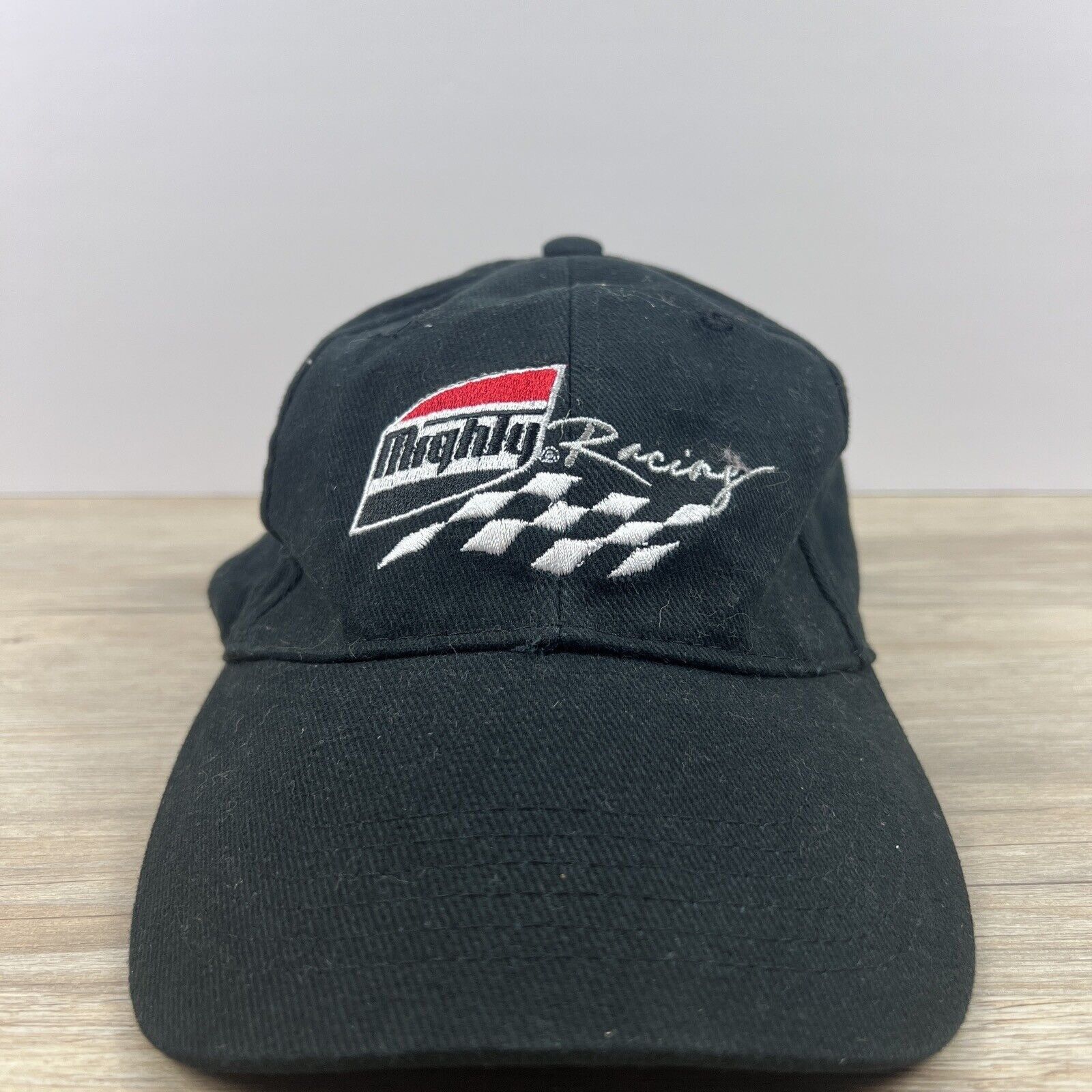 Other Mighly Racing Hat Adjustable Hat Black Adjustable Hat Adult Size ONE SIZE - 3 Thumbnail