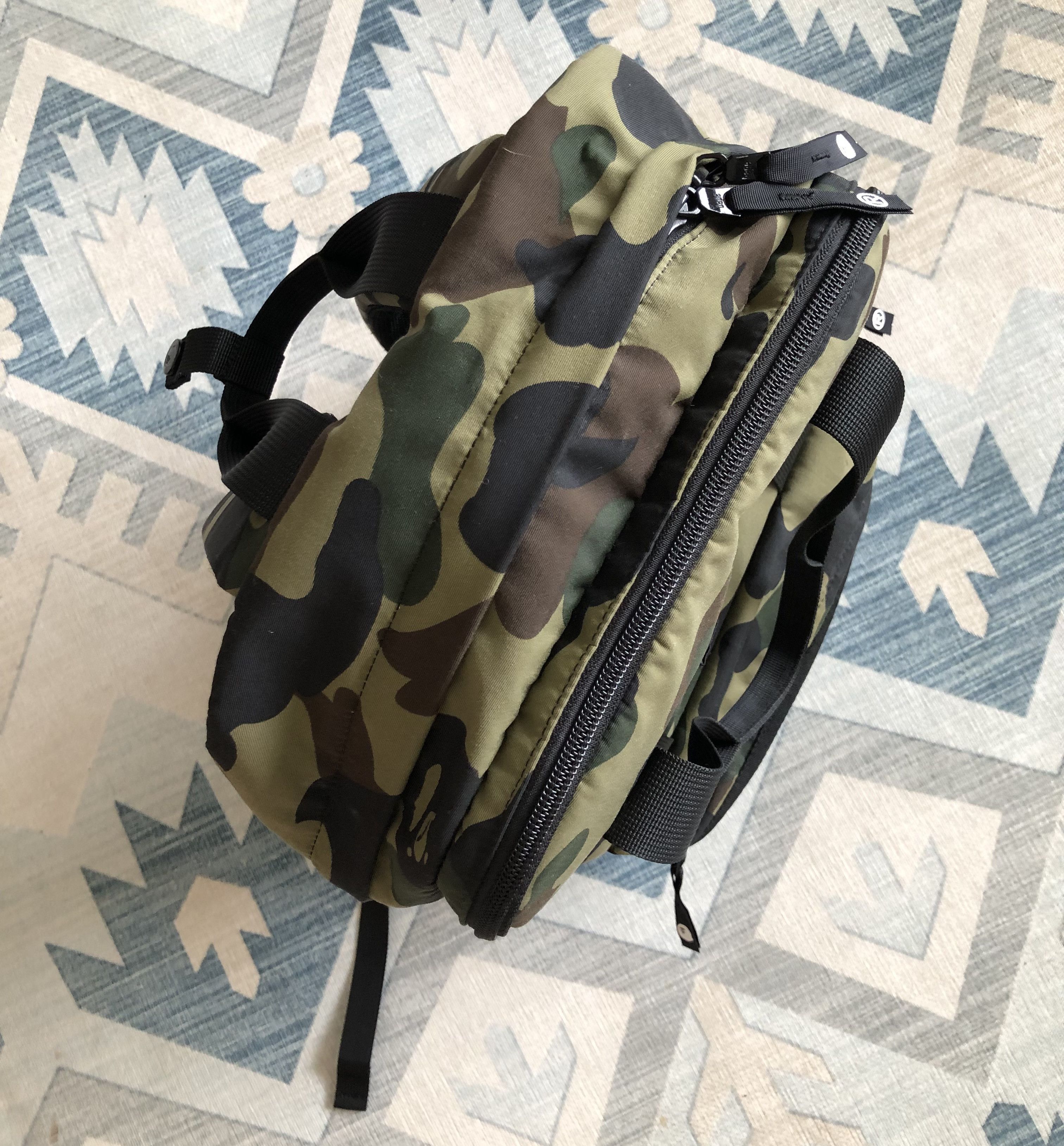 Bape 1ST CAMO BACKPACK Size ONE SIZE - 15 Thumbnail