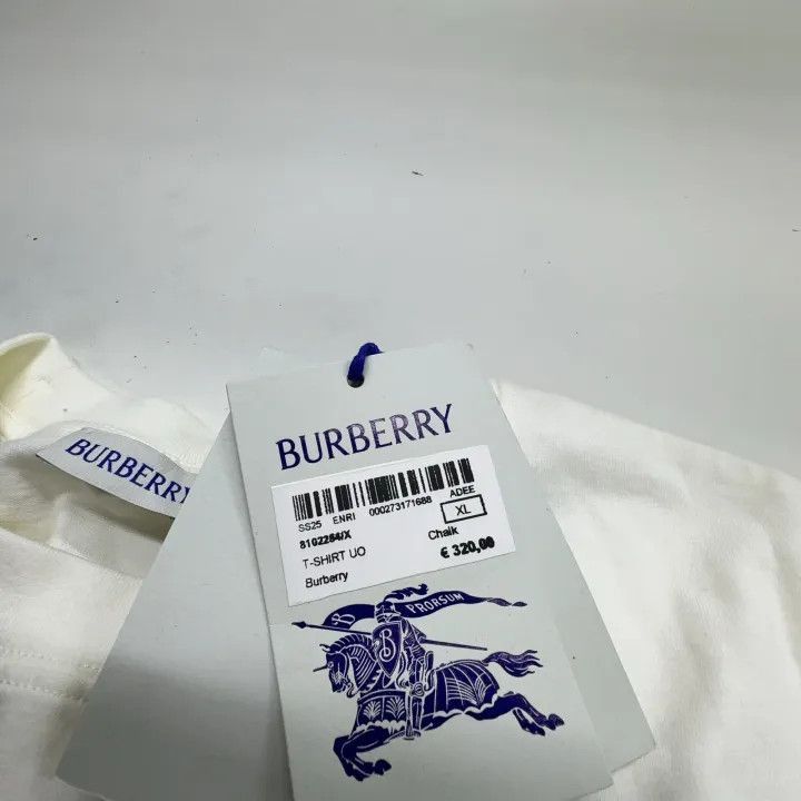 Burberry Burberry Burberry Check Label Cotton T-Shirt for Men-2507 Size US XL / EU 56 / 4 - 4 Thumbnail