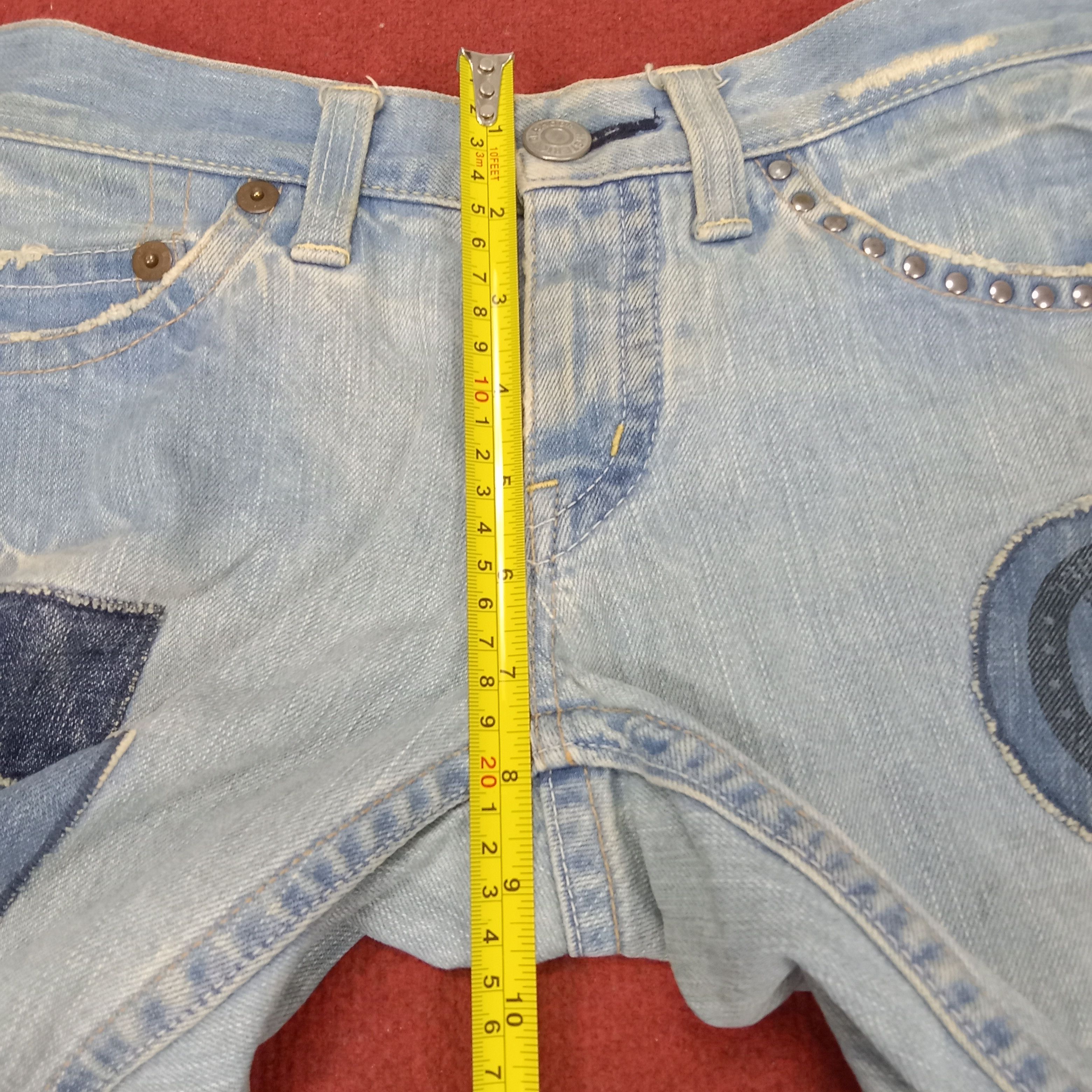 Hysteric Glamour Hysteric Glamour Jeans Rare Design Fashion Style Size 29" - 8 Thumbnail
