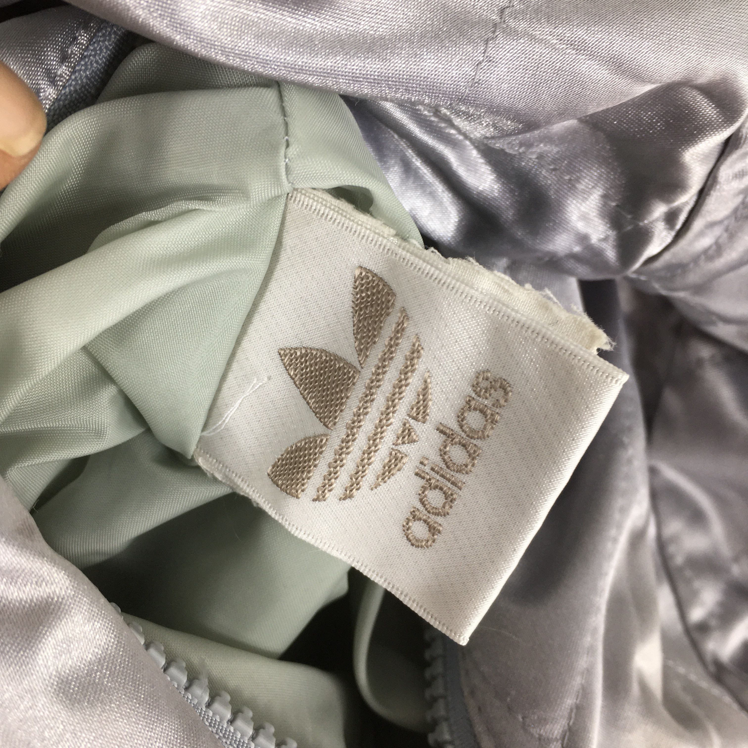 Adidas Vintage 1990s Adidas Trefoil Overprinted Quilted Jacket M Size US M / EU 48-50 / 2 - 12 Thumbnail