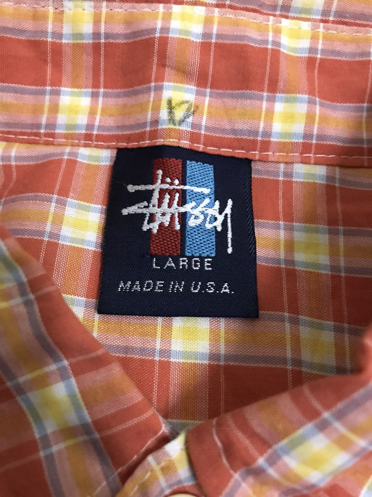 Stussy Vintage Stussy Shirt button Up Made in USA Large Size US L / EU 52-54 / 3 - 9 Thumbnail