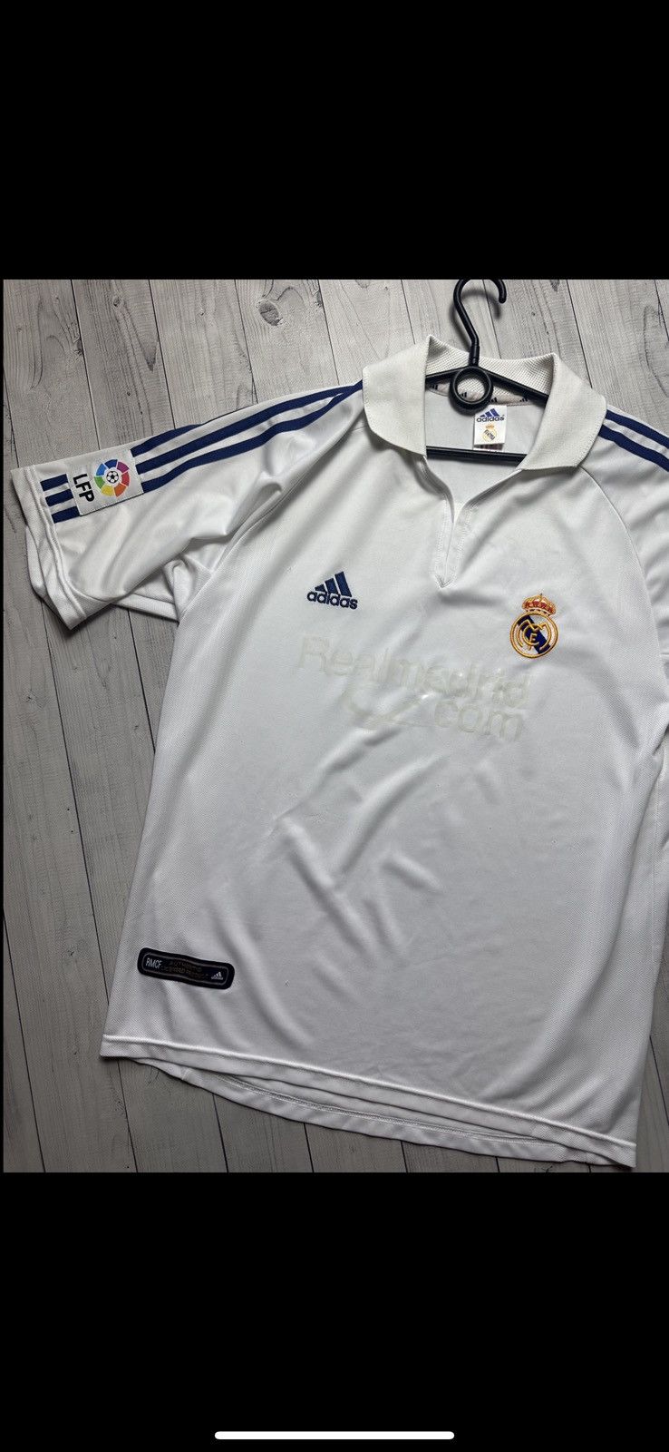 Vintage Vintage adidas Real Madrid soccer jersey size M Size US M / EU 48-50 / 2 - 2 Thumbnail