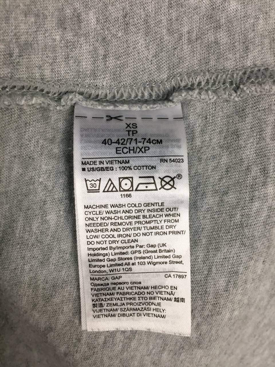 Gap GAP Original World Standard Industrial Workwear Tee Size US M / EU 48-50 / 2 - 8 Thumbnail