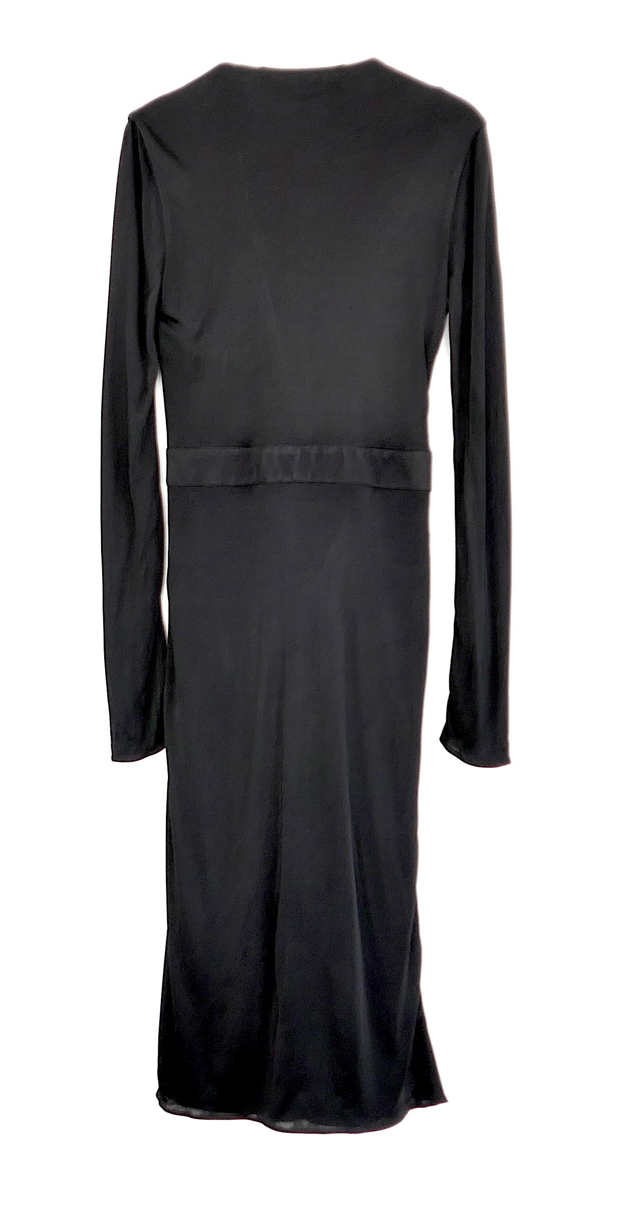 Versace Versace Medusa Button Draped Dress Size S / US 4 / IT 40 - 3 Thumbnail